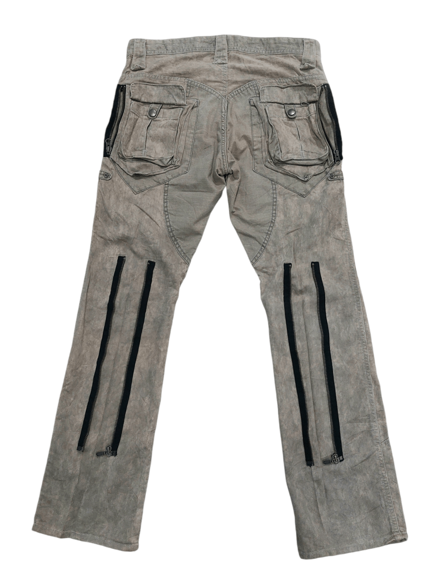 If Six Was Nine Difference Ruppert Flare Tactical Multi Pockets Pants Size US 32 / EU 48 - 3 Thumbnail