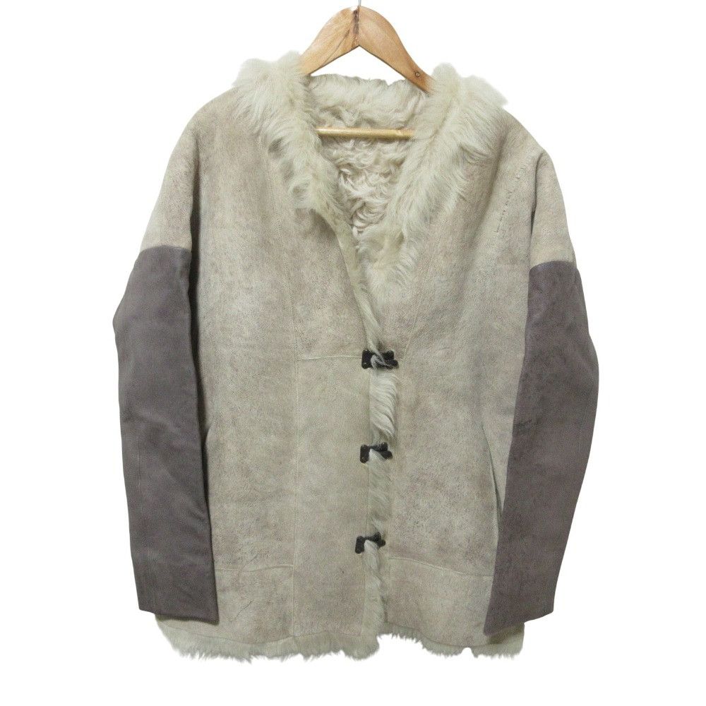 Other Other KARL DONOGHUE Shearling Leather Coat Leather Outerwear DUTY FREE for USA Size ONE SIZE - 1 Thumbnail