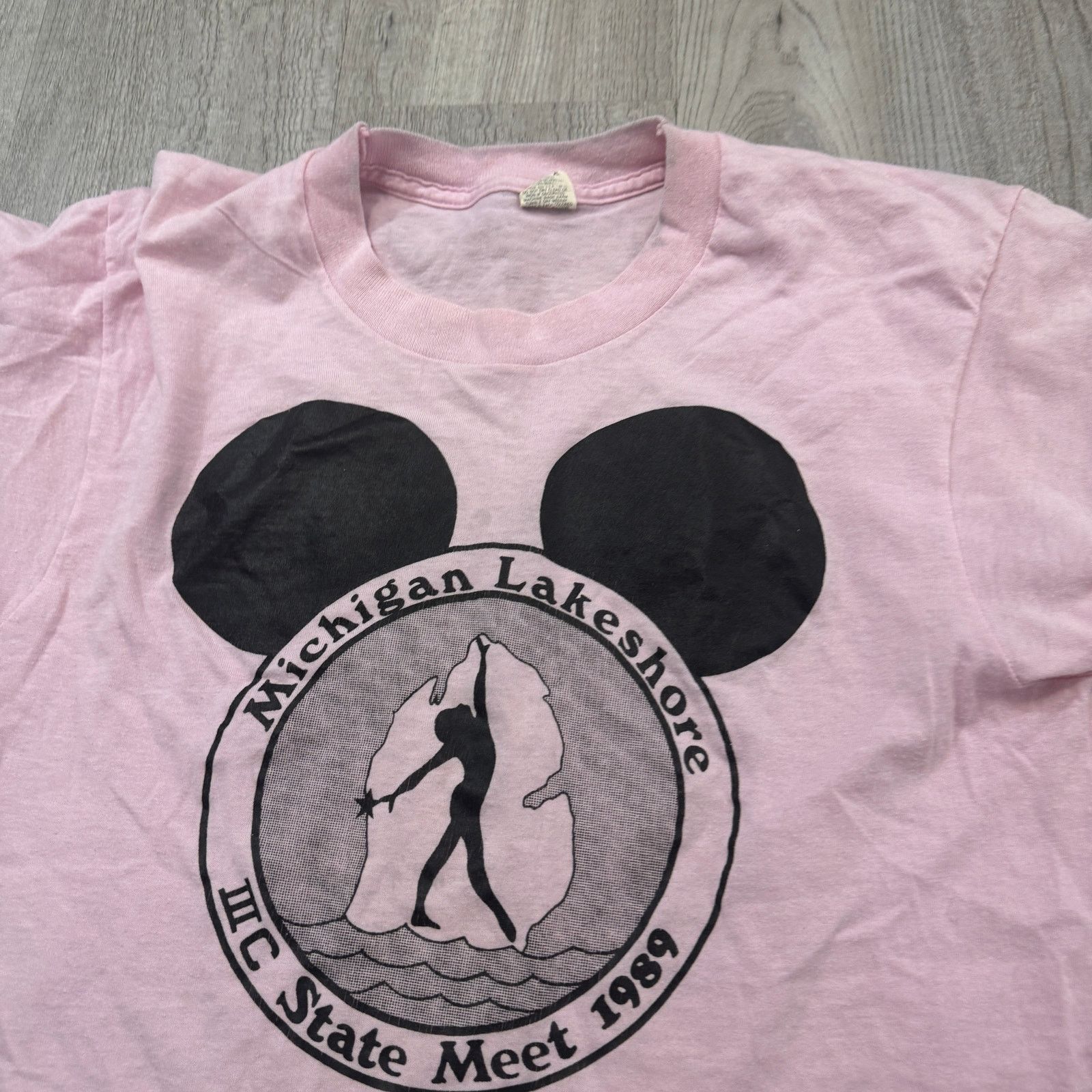 Vintage Vintage Michigan Lakeshore State Meet Gymnastics Shirt Size S / US 4 / IT 40 - 3 Thumbnail