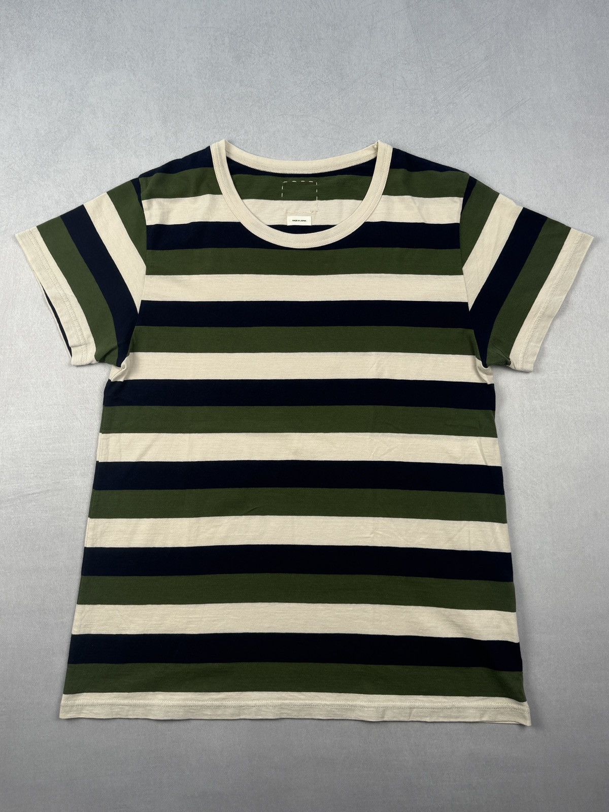 Visvim SS20 Border A-Line Striped T-Shirt Size US M / EU 48-50 / 2 - 1 Thumbnail