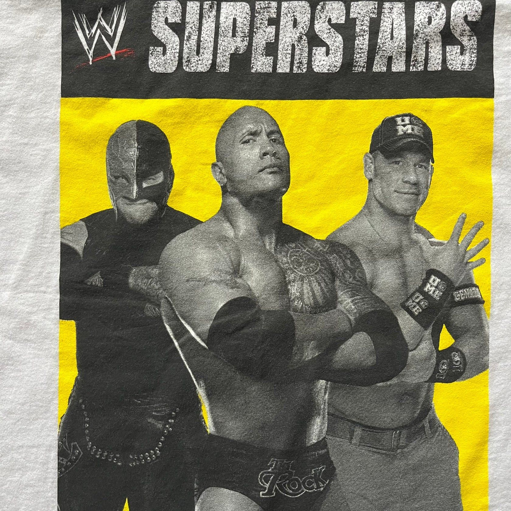 WWE WWE Superstars White Tee Size US L / EU 52-54 / 3 - 2 Thumbnail