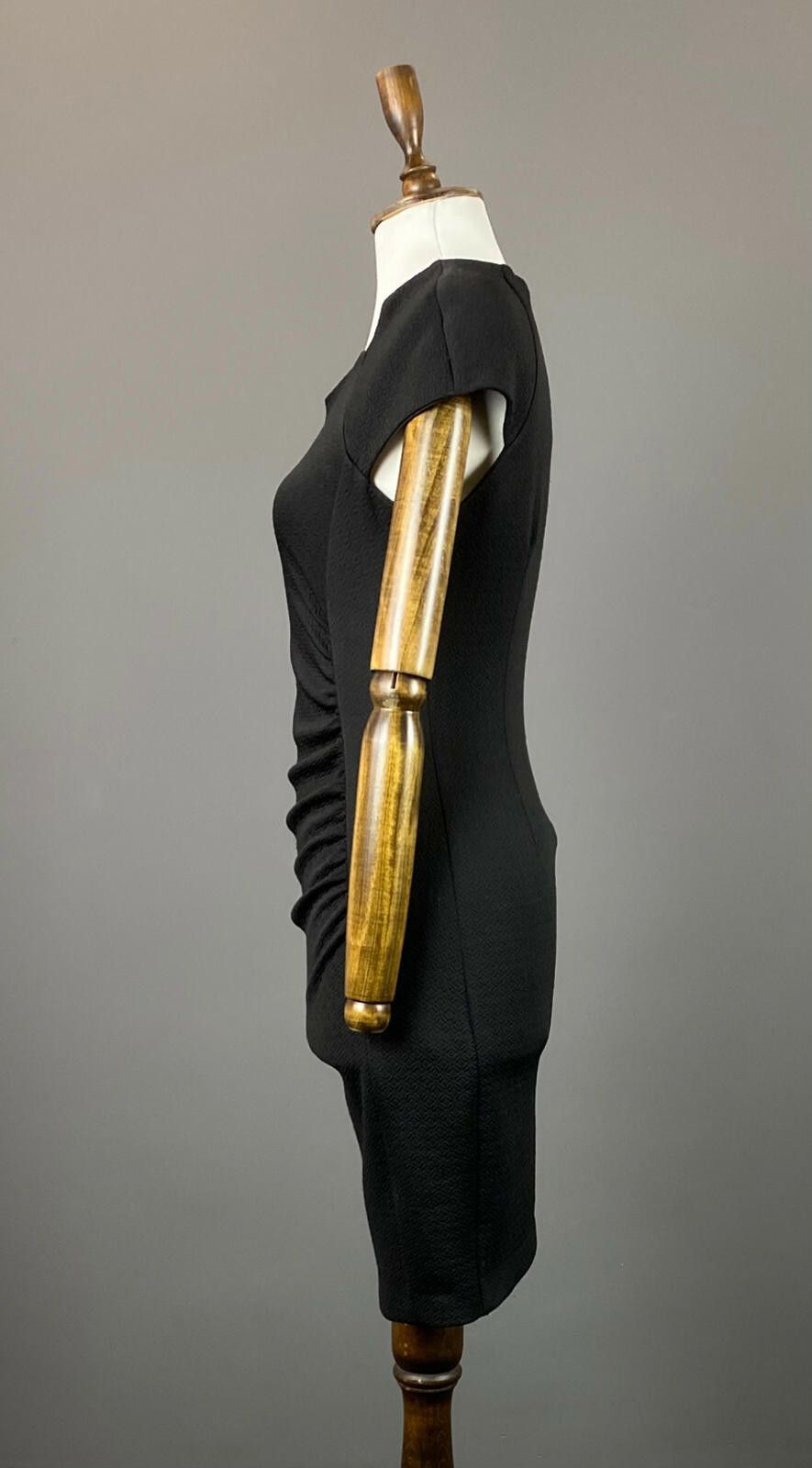 Designer Ladies Rinascimento Black Sleeveless A-Line Dress Size M Size M / US 6-8 / IT 42-44 - 4 Thumbnail
