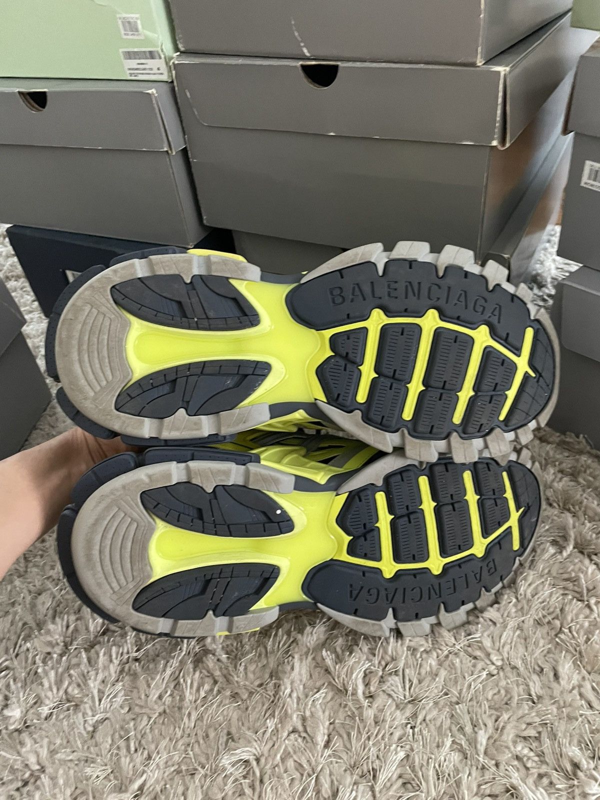 Balenciaga Balenciaga Track 2 Green Grey Size US 13 / EU 46 - 8 Thumbnail