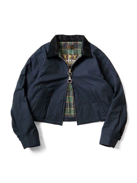 Kapital Kountry Kapital Navy Waxed Chore Jacket Size US XL / EU 56 / 4 - 11 Thumbnail