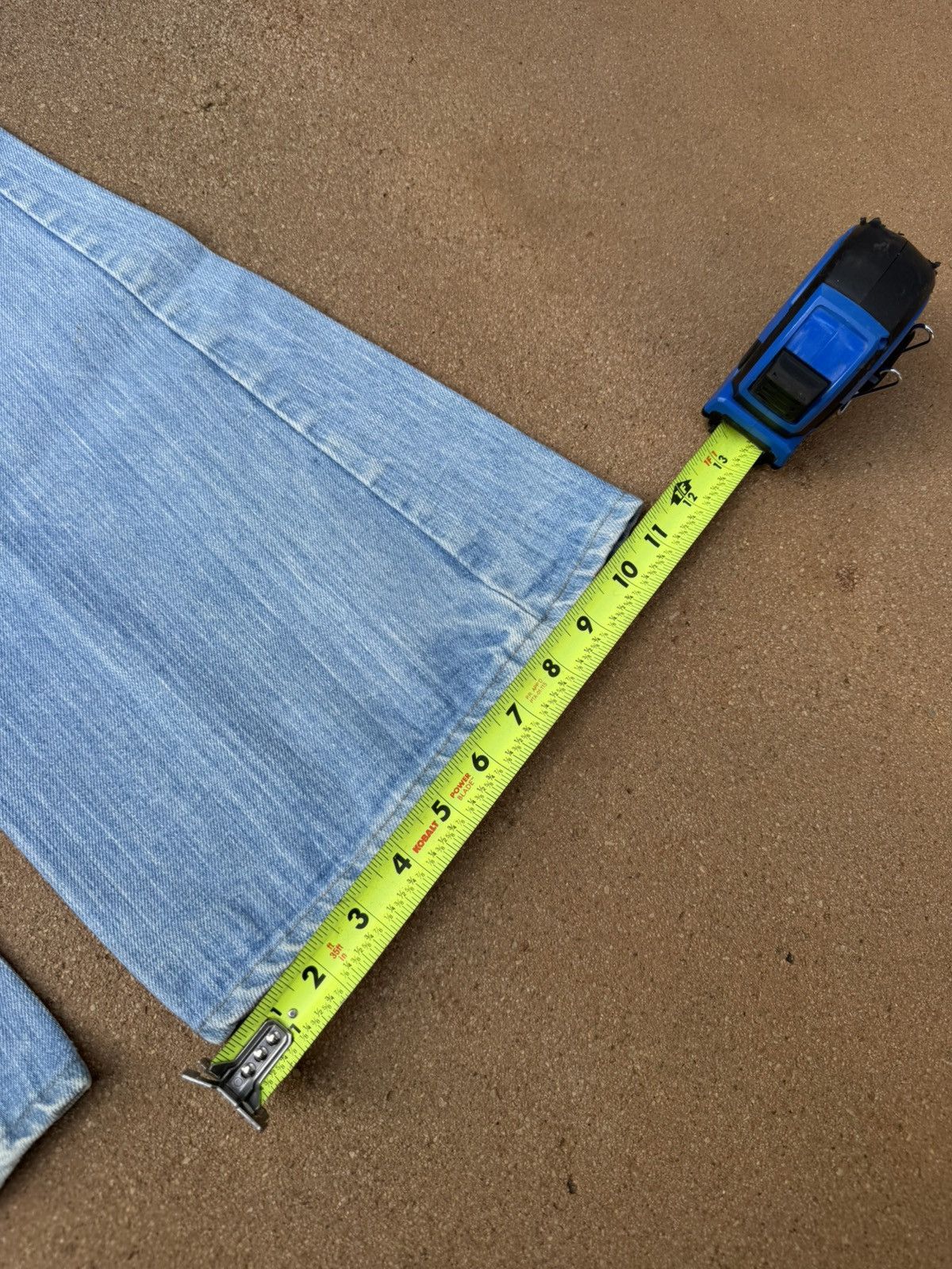 Levi's Vtg 80’s Levi’s 784 Orange Tab Bellbottom Flare Jeans 29x30 Size 29" - 11 Thumbnail