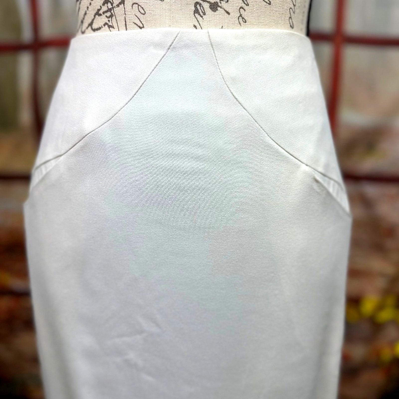 Zac Posen Zac Posen Midi Skirt Vanilla size 10 Size L / US 10 / IT 46 - 5 Thumbnail