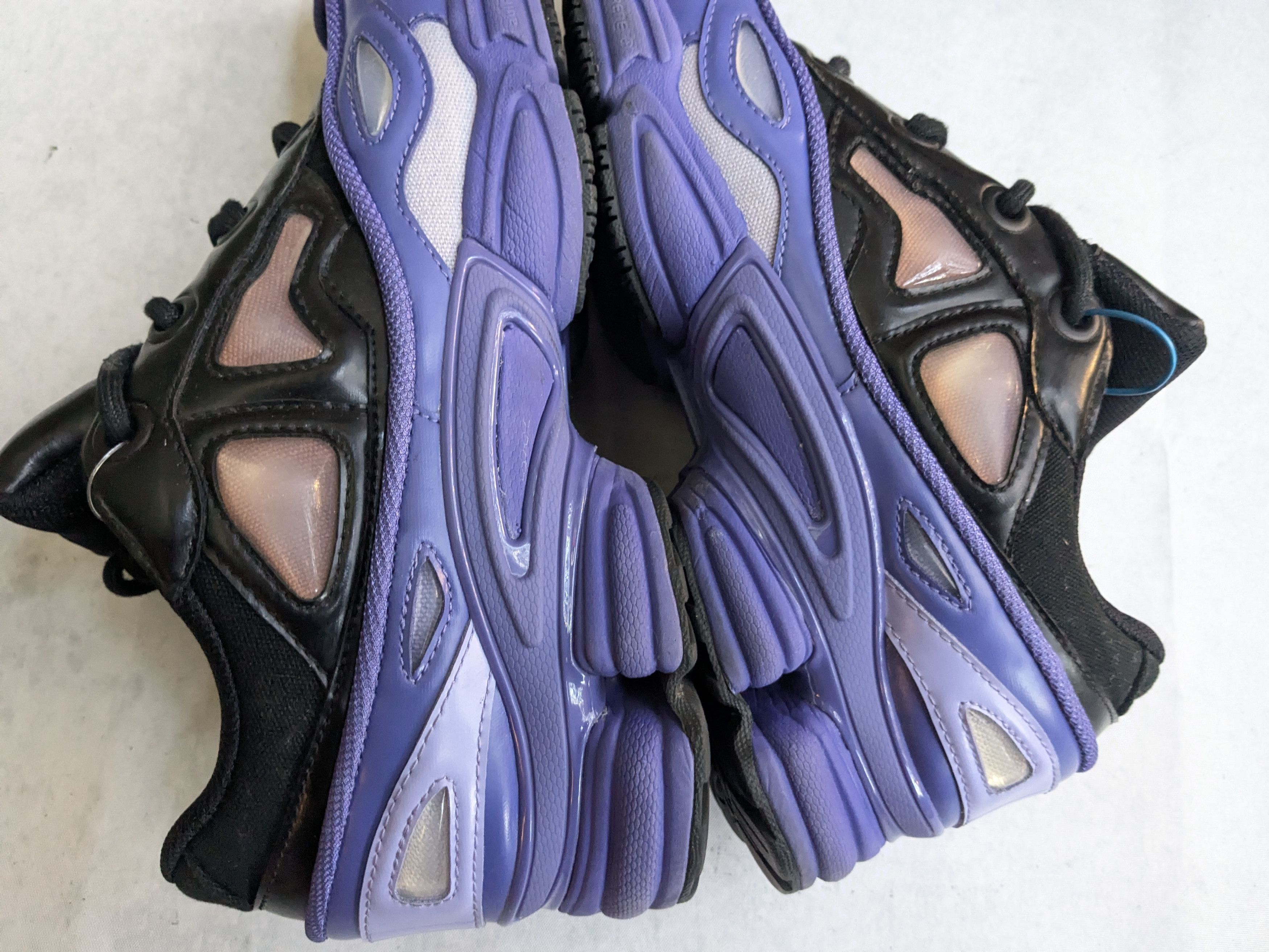 Adidas × Raf Simons Adidas Raf Simons Ozweego 3 Purple Black 10 B22539 Size US 10 / EU 43 - 9 Thumbnail