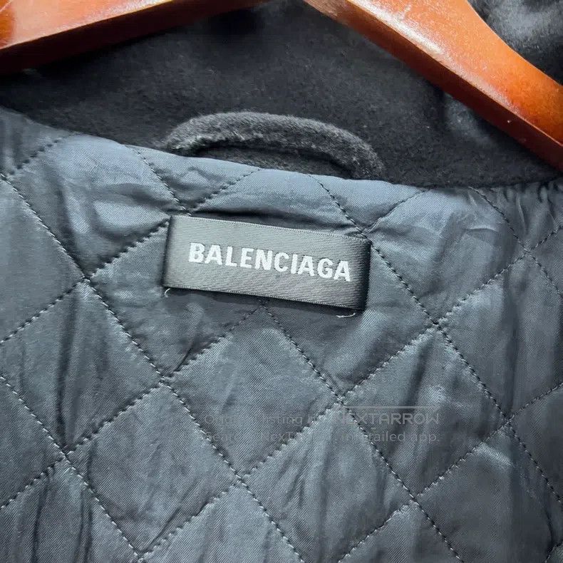 Balenciaga Balenciaga Black Embroidered Logo Jacket Size US S / EU 44-46 / 1 - 3 Thumbnail