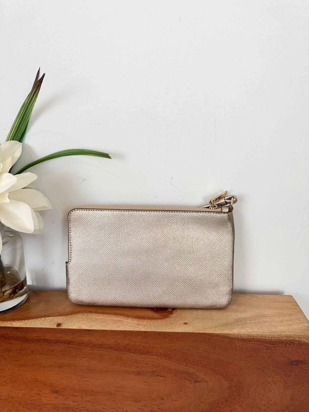 Coach NWT Coach Double Zip Wallet In Signature Canvas Size ONE SIZE - 2 Thumbnail