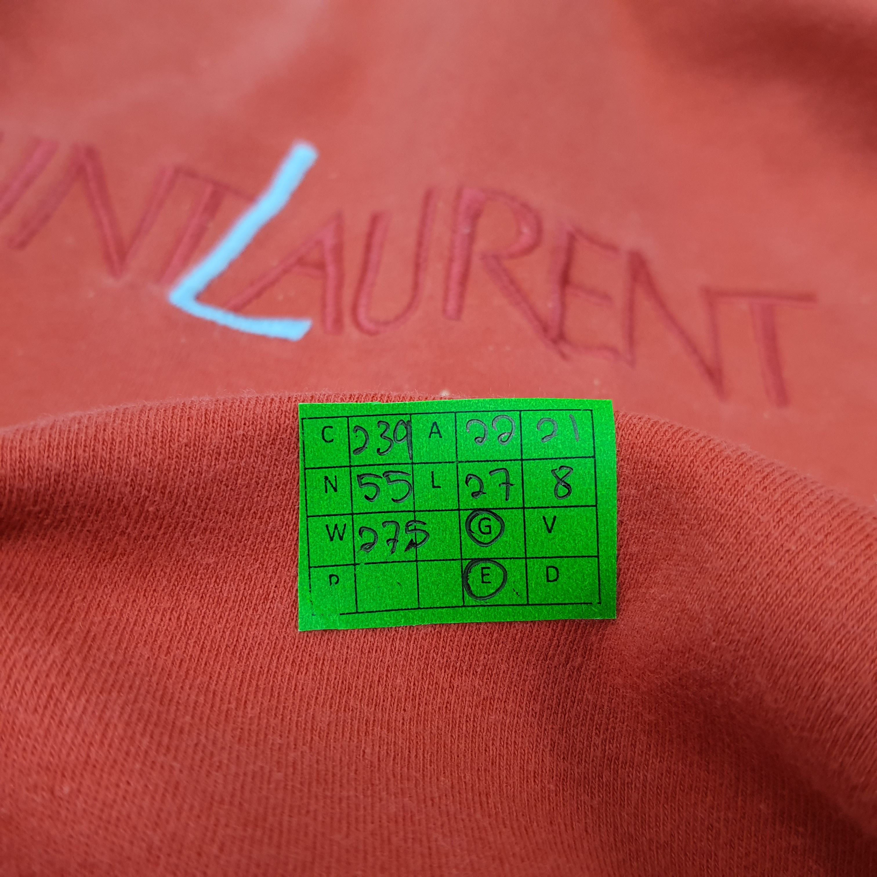 Yves Saint Laurent Vintage YSL Yves SAint Laurent Designer Tshirt C239N55 Size US L / EU 52-54 / 3 - 8 Thumbnail