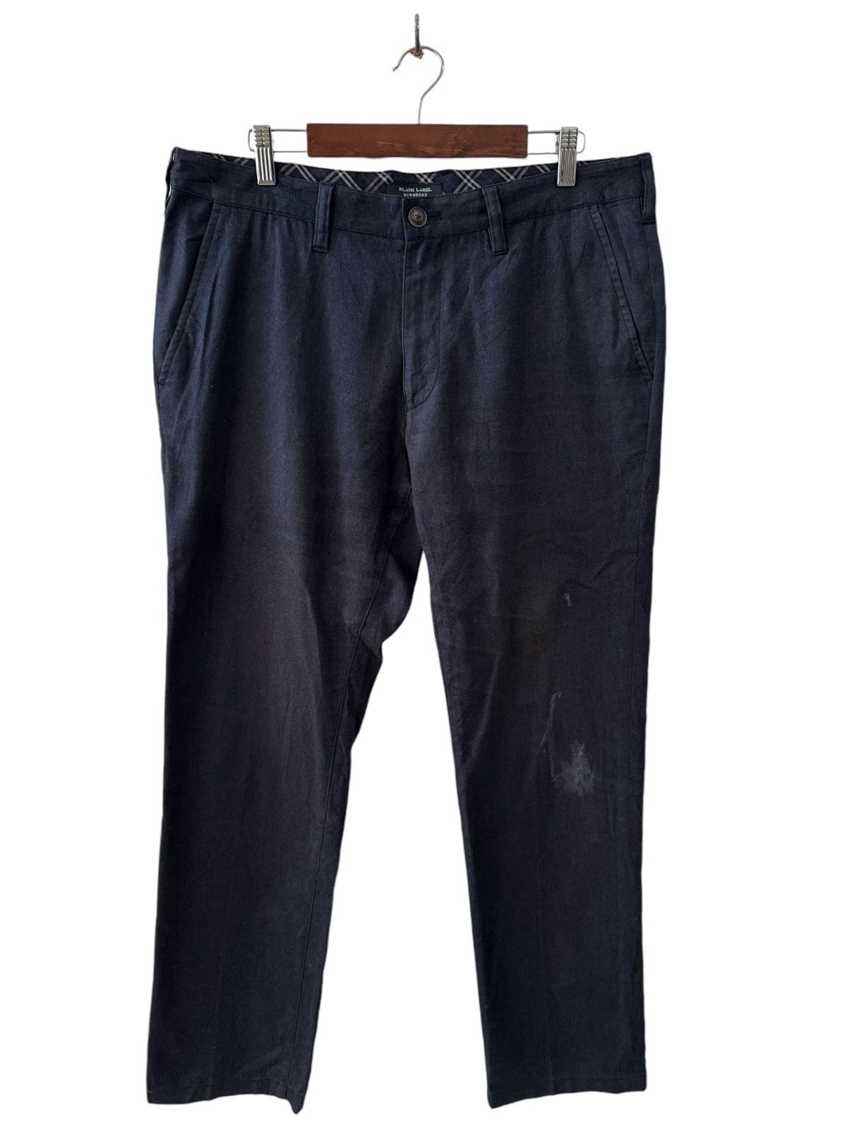 Burberry Vintage Burberrys Trousers Casual Pants 1990s Size US 35 - 1 Thumbnail