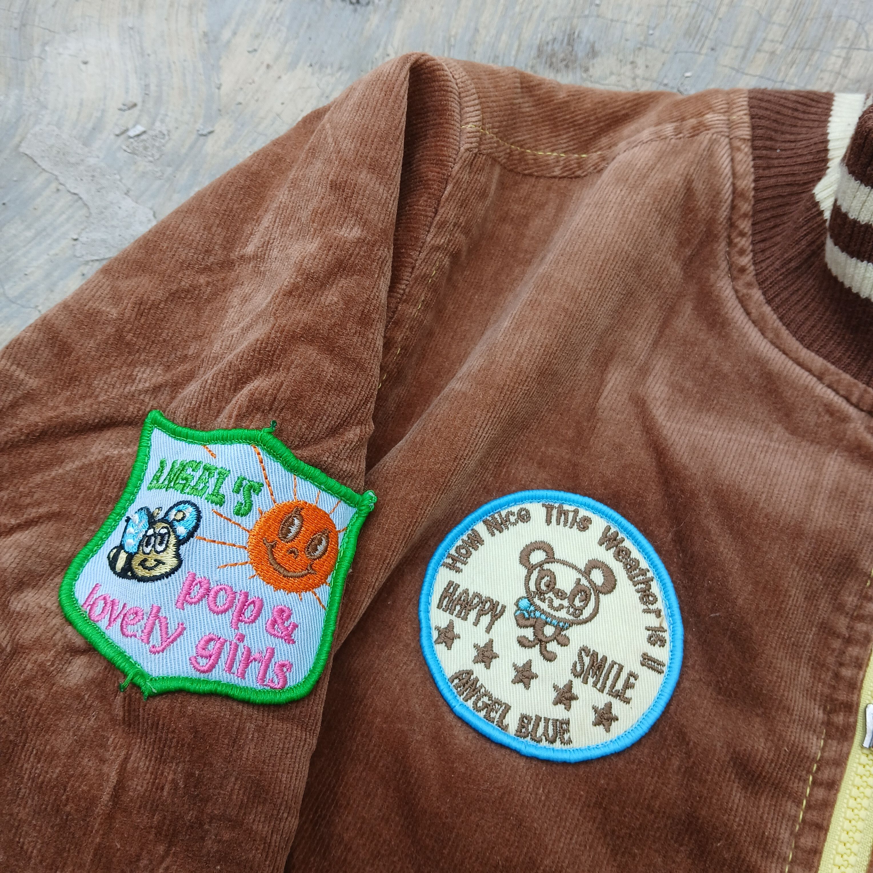 Angel Blue Vintage 2000s Jacket corduroy angel blue japan Size M / US 6-8 / IT 42-44 - 4 Thumbnail