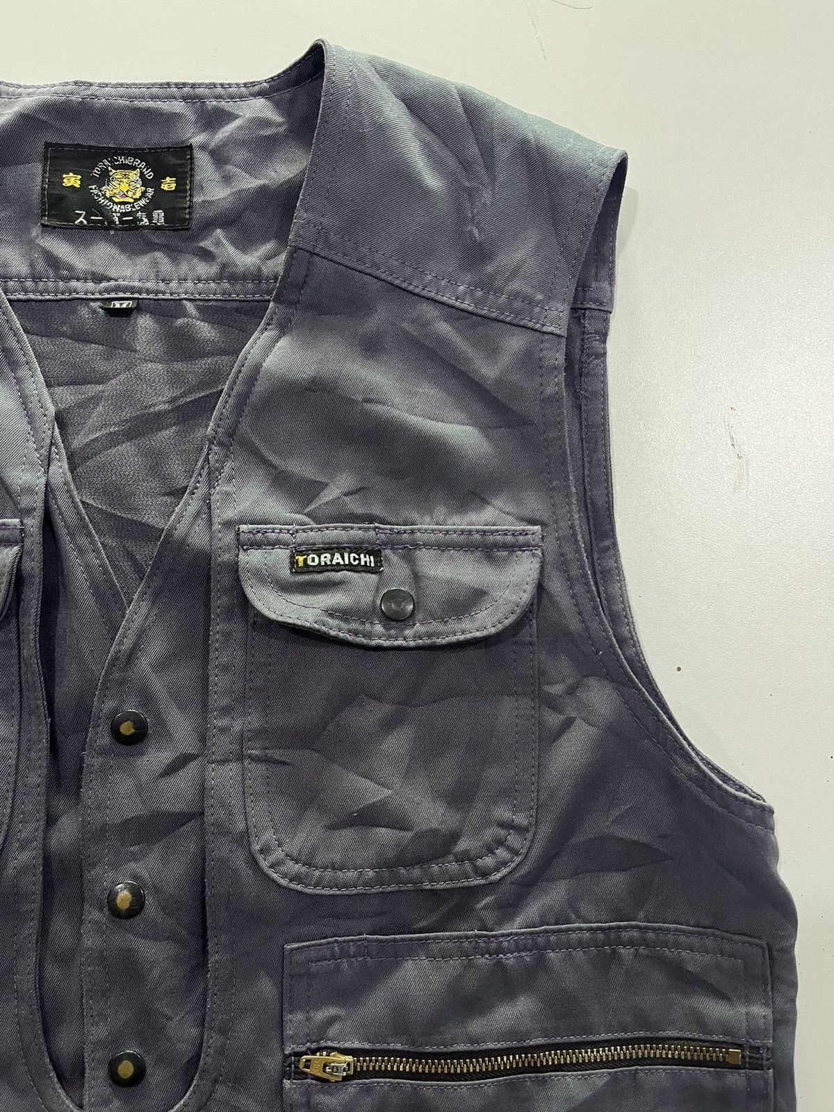 Japanese Brand × Voodoo Tactical Vintage Toraichi Brand Utility Vest Size US M / EU 48-50 / 2 - 5 Thumbnail