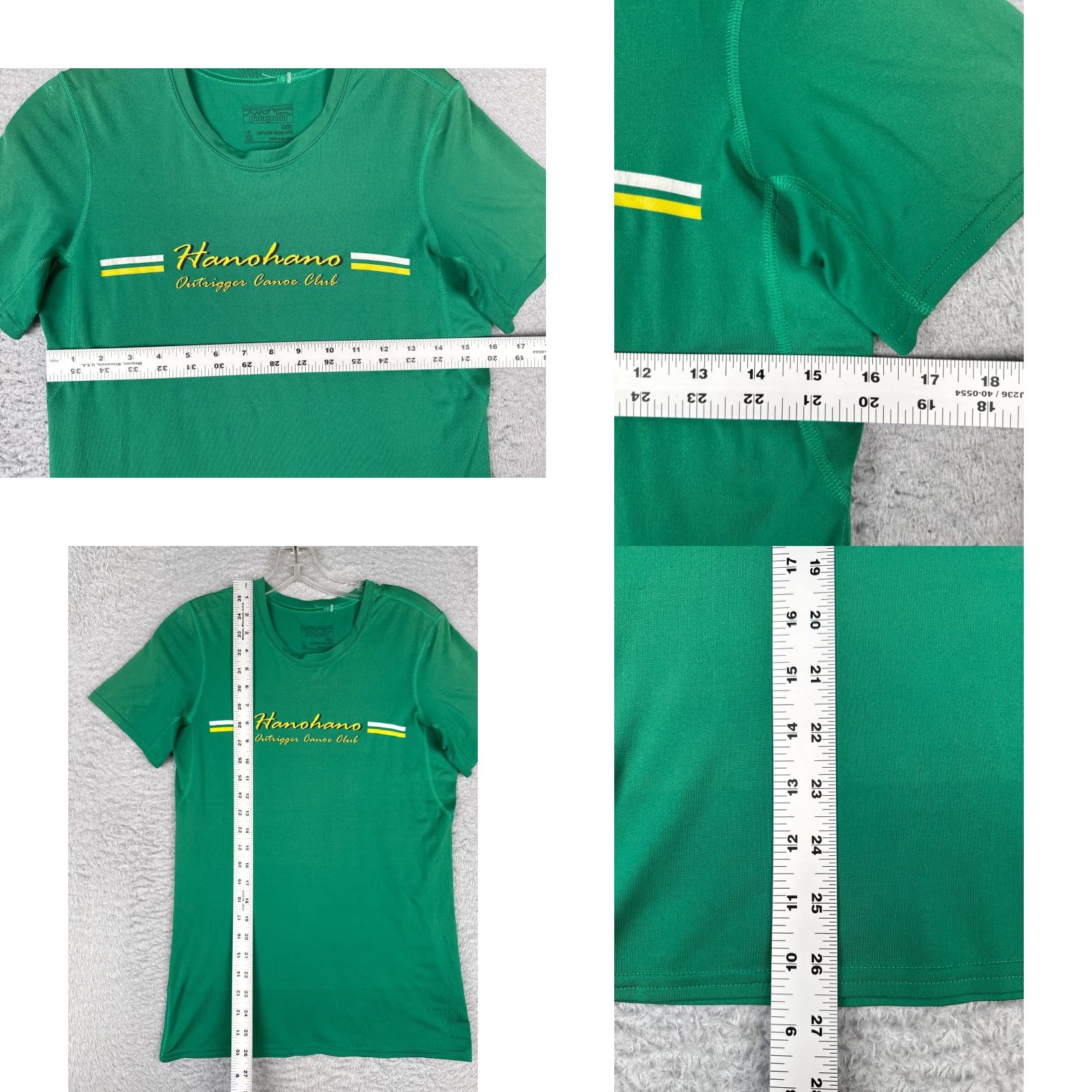 Patagonia Patagonia Shirt Women XS Green Capilene Baselayer Hanohano Canoe Club Size XS / US 0-2 / IT 36-38 - 8 Thumbnail