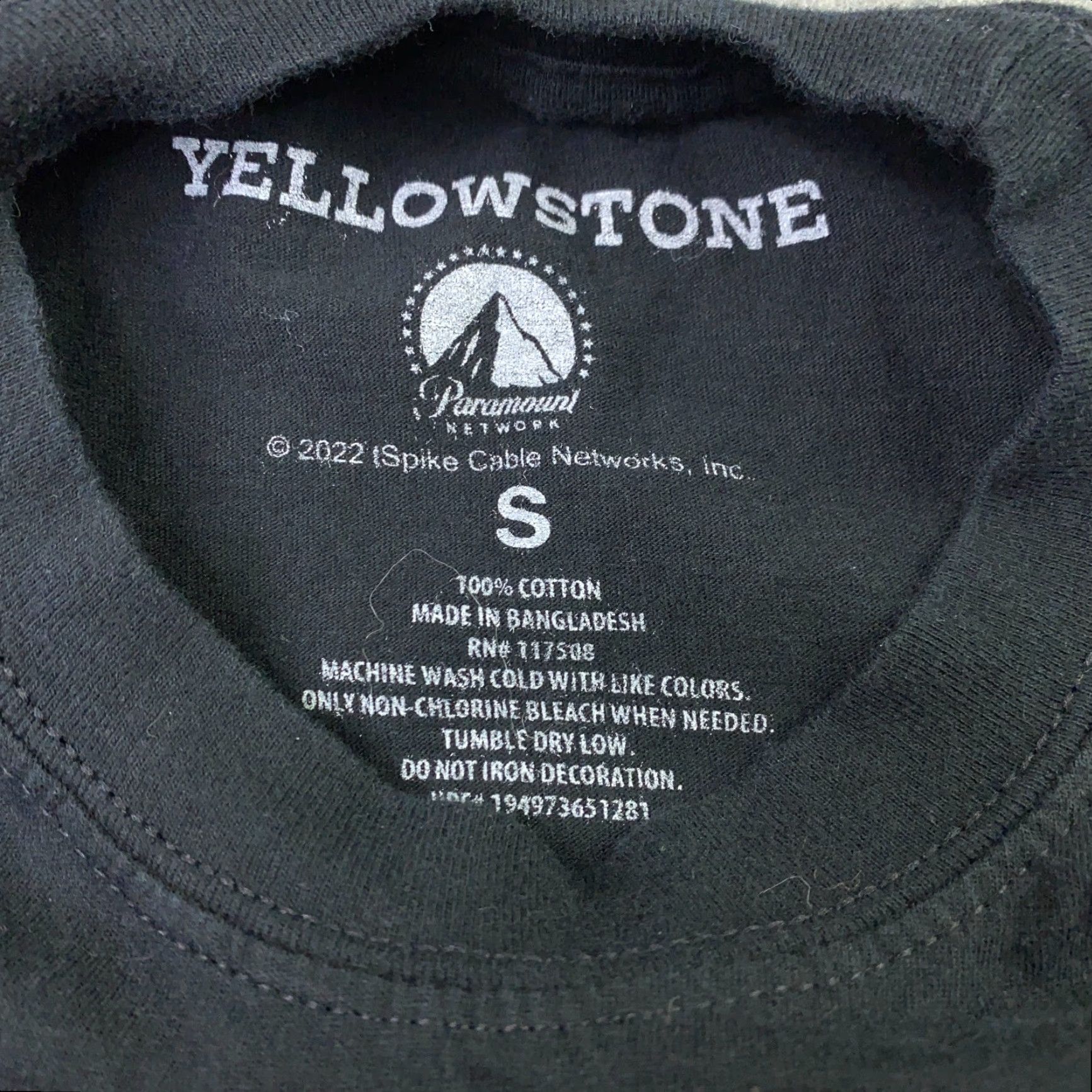 Vintage VINTAGE Yellowstone Dutton Ranch Womens Shirt Top Small Black Paramount TV Show Montana Size S / US 4 / IT 40 - 5 Thumbnail