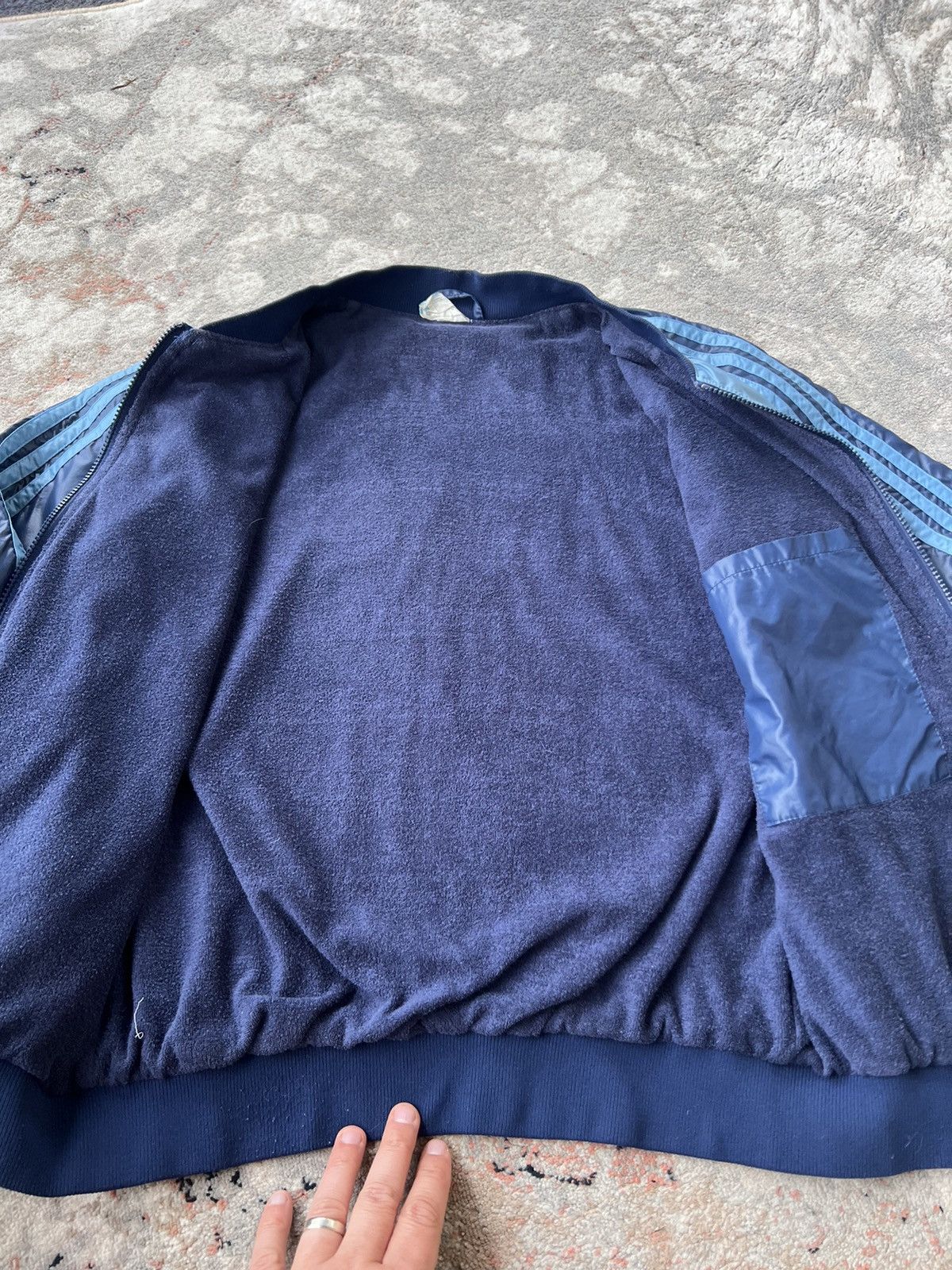 Vintage Adidas Made In HONG KONG Rare Bomber Jacket Size US S / EU 44-46 / 1 - 5 Thumbnail