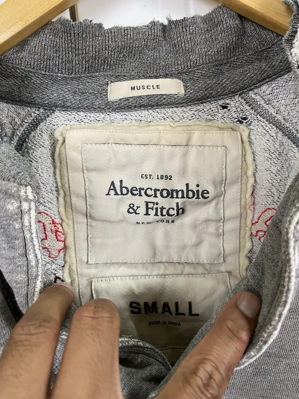 Abercrombie & Fitch × Vintage Vintage Abercrombie & Fitch Distressed Jacket Size US S / EU 44-46 / 1 - 12 Thumbnail