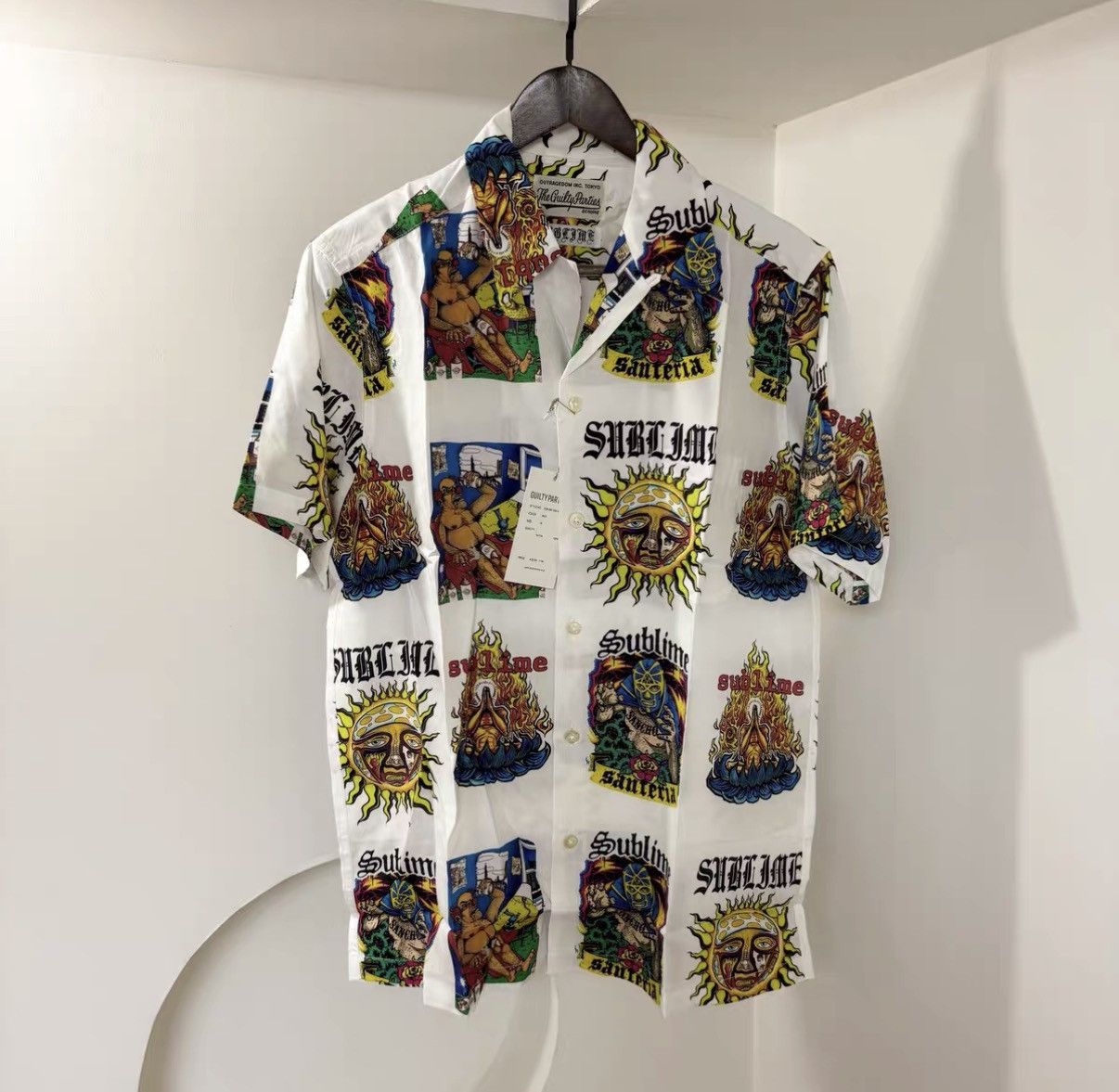 Wacko Maria Wacko Maria x Sublime Sun Print Short Sleeve Shirt J29 Size US M / EU 48-50 / 2 - 5 Thumbnail