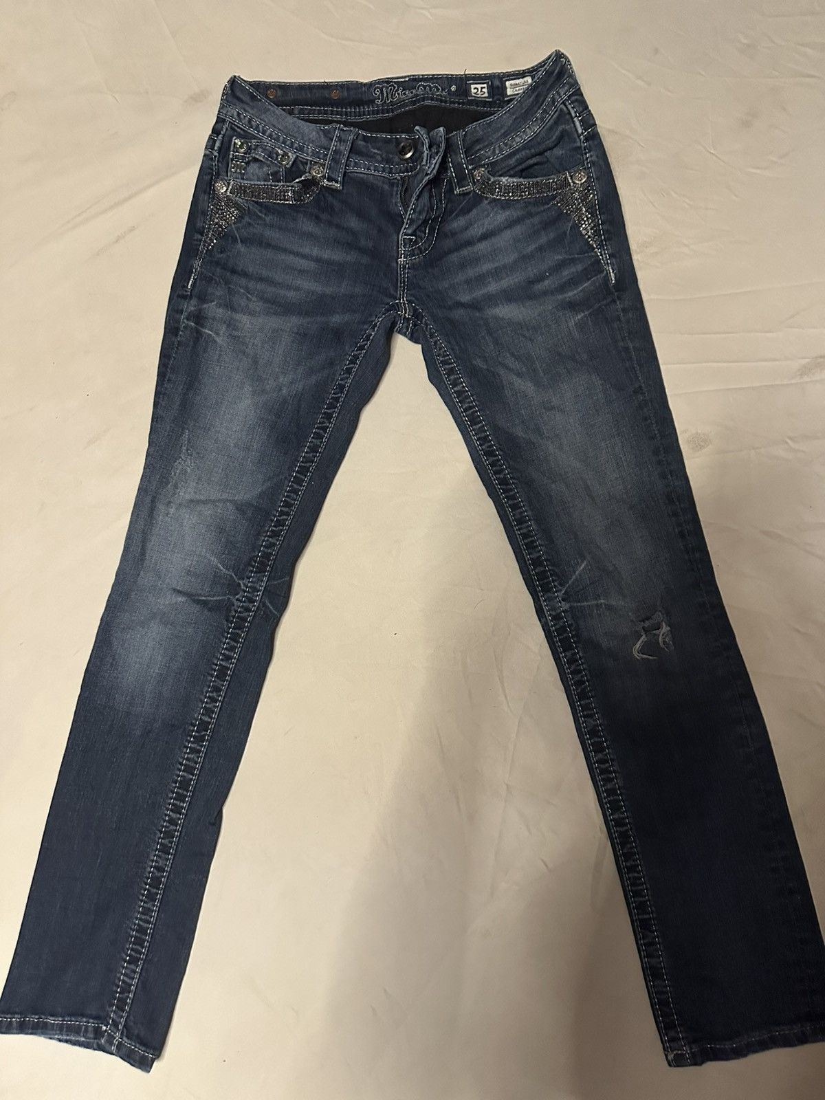 Miss Me Vintage Miss Me Jeans Size 25" / US 0 / IT 36 - 1 Thumbnail