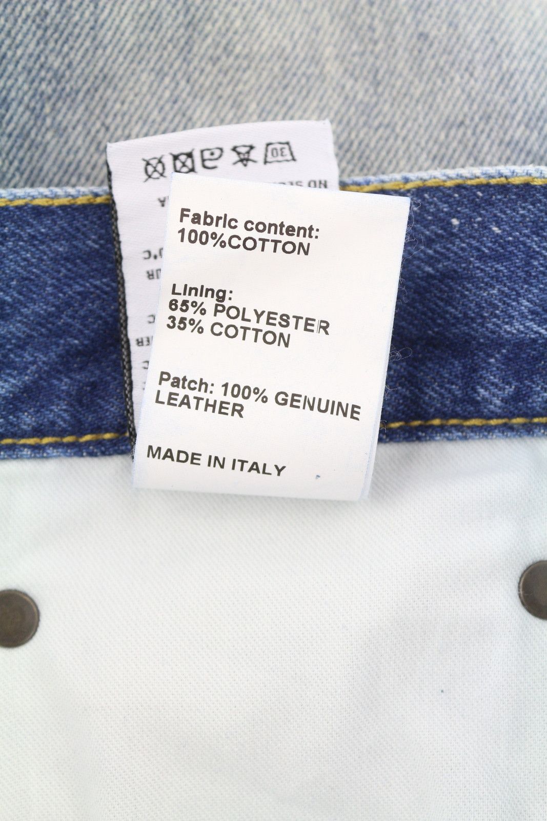 R13 CUFFED X-BF 27 Jasper Straight Faded Blue Zip PF25 86638 Size 27" / US 4 / IT 40 - 9 Thumbnail