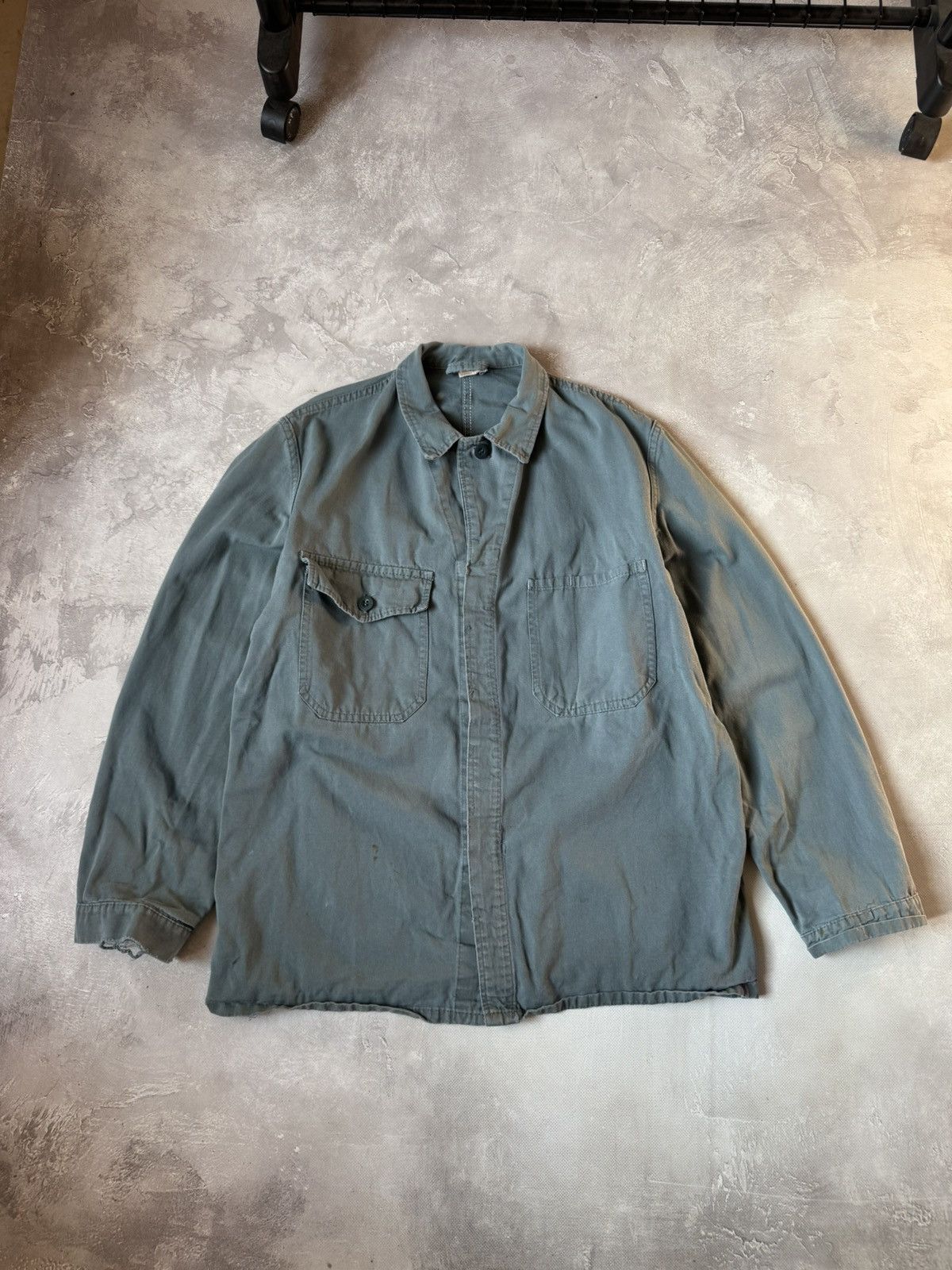 Vintage Vintage 80s Sunfor Distressed Chore Work Jacket Size US M / EU 48-50 / 2 - 1 Thumbnail