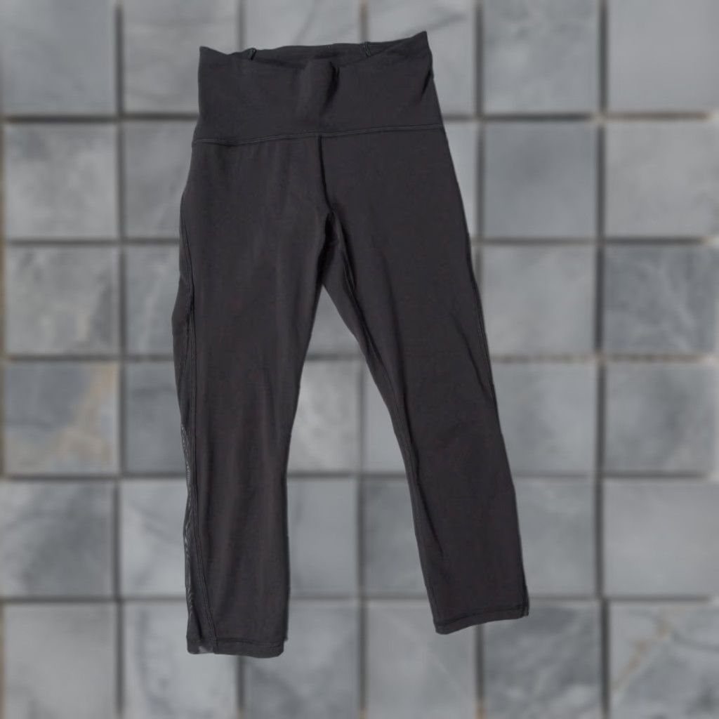 Lululemon VINTAGE Lululemon Leggings Women 4 Black Activewear Pants Yoga Running Ladies 90s Mens Womens? Size 27" / US 4 / IT 40 - 1 Thumbnail