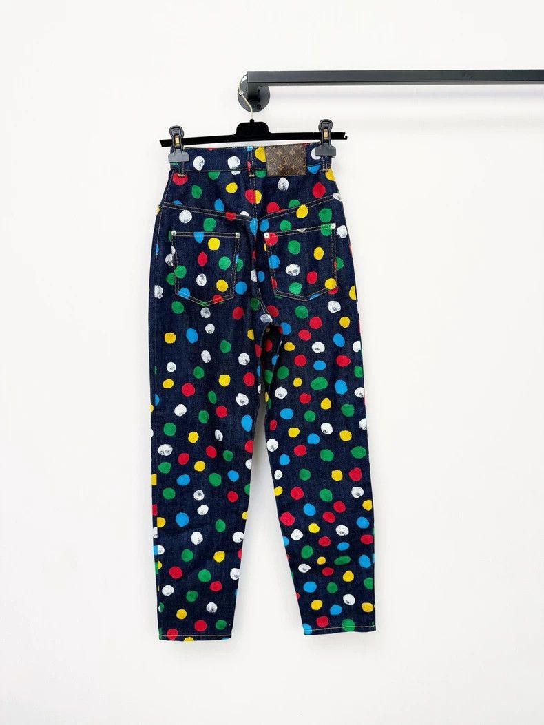 Louis Vuitton Louis Vuitton Kusama Polka Dot Jeans- Size 33" - 8 Thumbnail