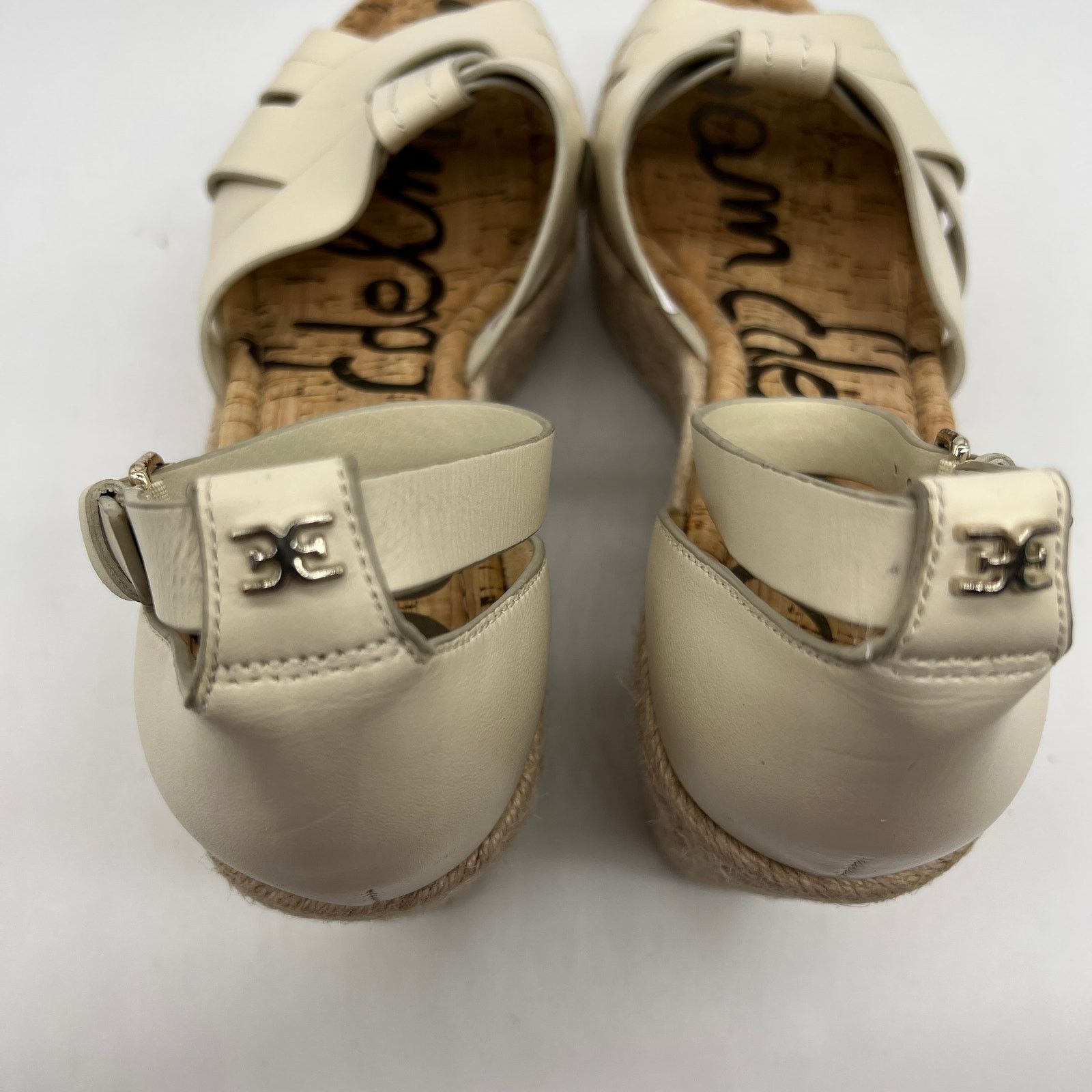 Other Sam Edelman Shoes Size 10 M Woven Leather Wedges Size US 10 / IT 40 - 5 Thumbnail