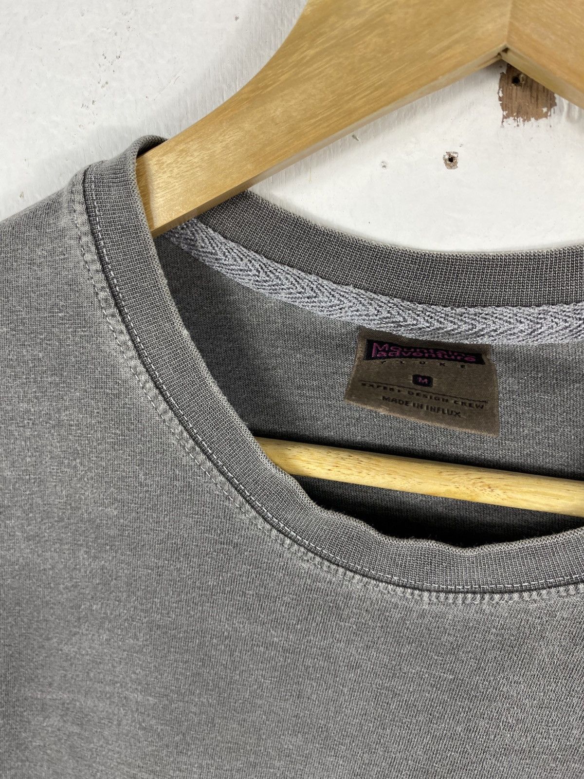 Japanese Brand Distressed Fluke T-Shirt Size US M / EU 48-50 / 2 - 8 Thumbnail