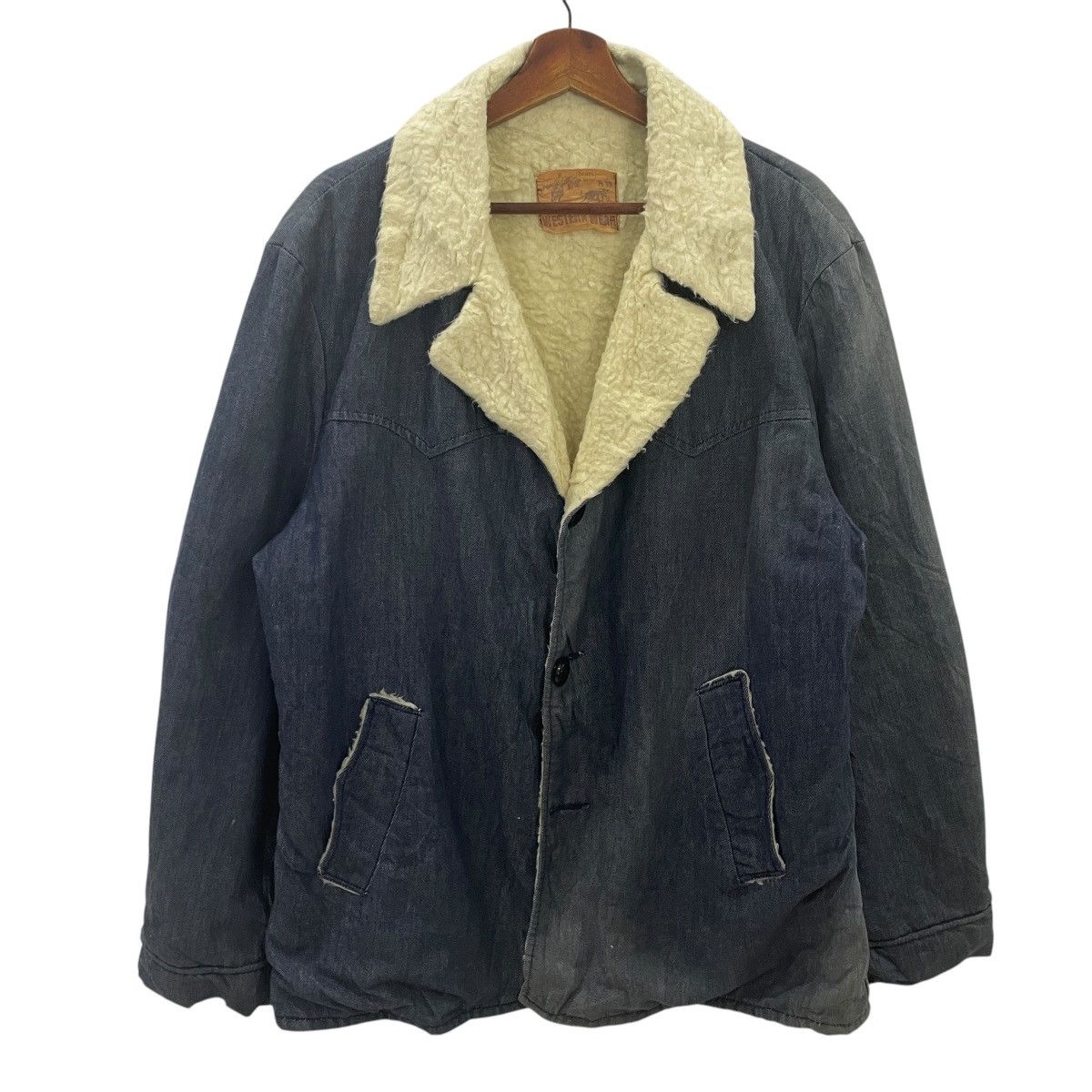 Sears Vintage 70s Sears Western Wear Denim Jacket Size US L / EU 52-54 / 3 - 1 Thumbnail