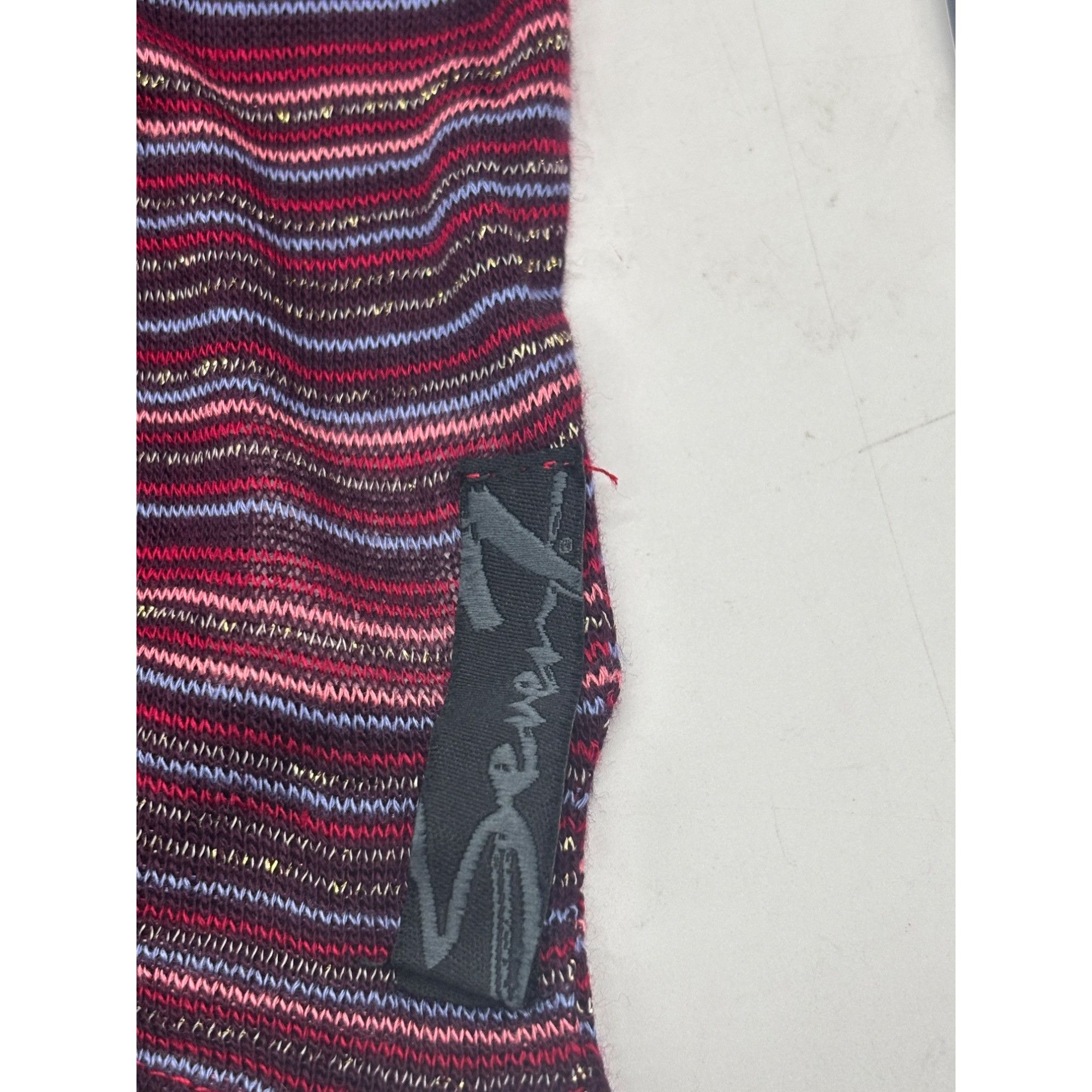 Other Seven7 Women’s Metallic Stripe, Cowl Neck, Dolman Sleeve To Size S / US 4 / IT 40 - 10 Thumbnail