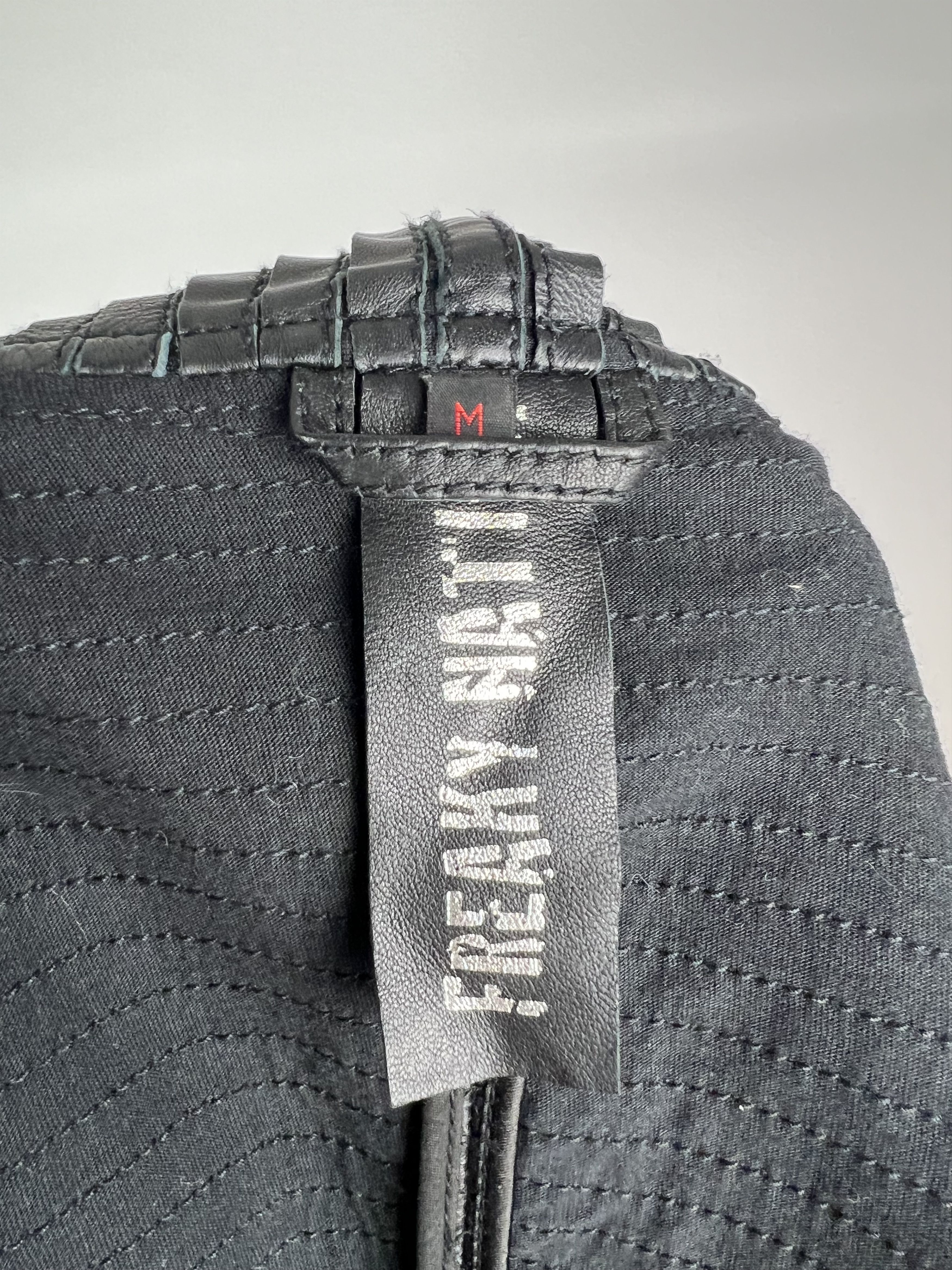Designer Freaky Nation Women's Asimmetrical Leather Jacket Size M Size M / US 6-8 / IT 42-44 - 13 Thumbnail
