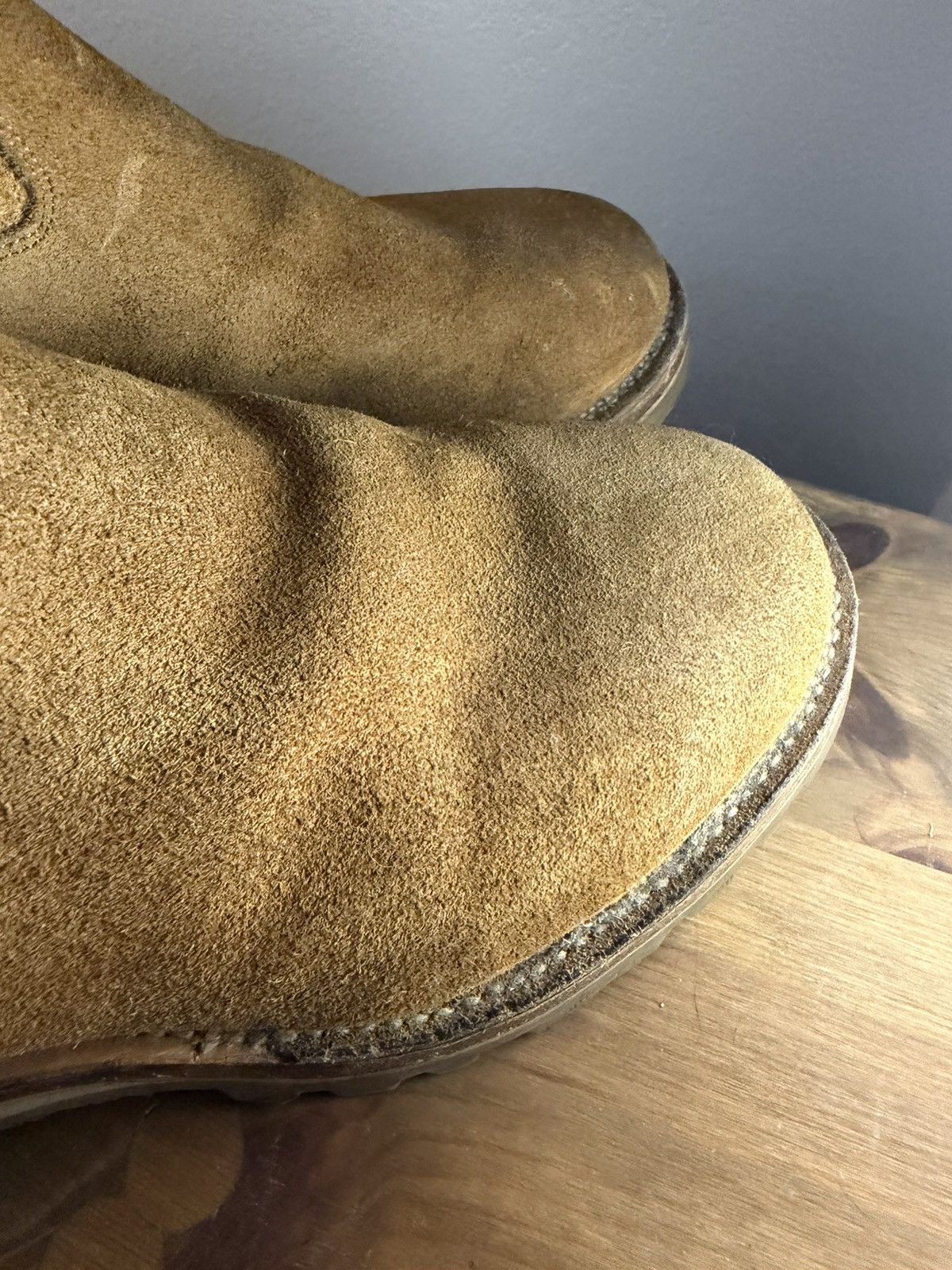 Viberg VIBERG ROPER BOOT WHEAT ROUGHOUT Size US 9 / EU 42 - 10 Thumbnail