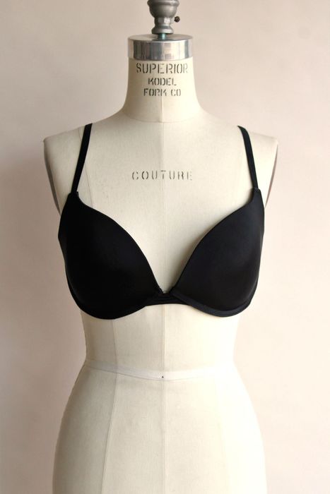 Other Push Up Bra, Black, Daisy Fuentes, Size 34D