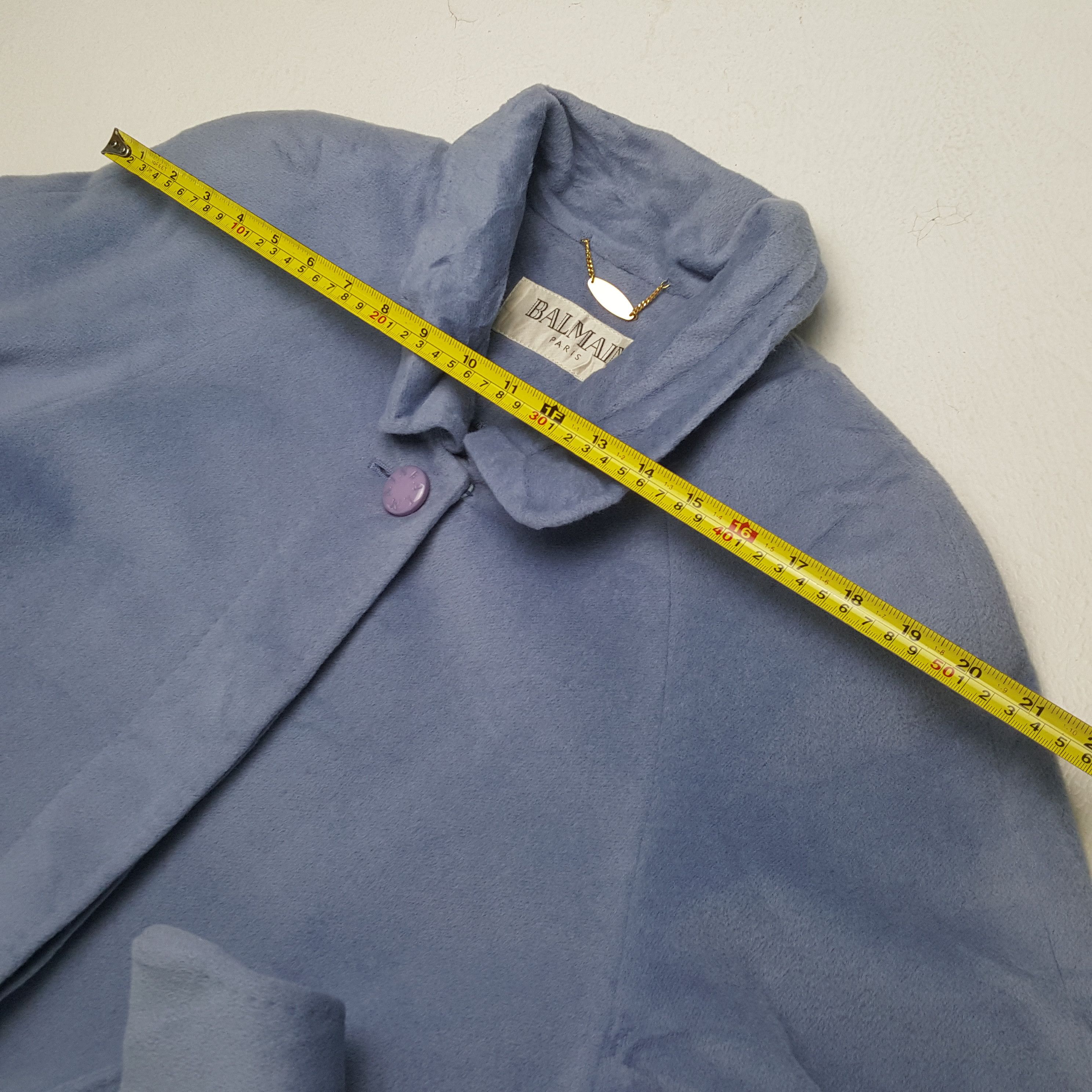Balmain × Designer Vintage BALMAIN PARIS France Fashion Brand Coat Jacket Size US M / EU 48-50 / 2 - 4 Thumbnail