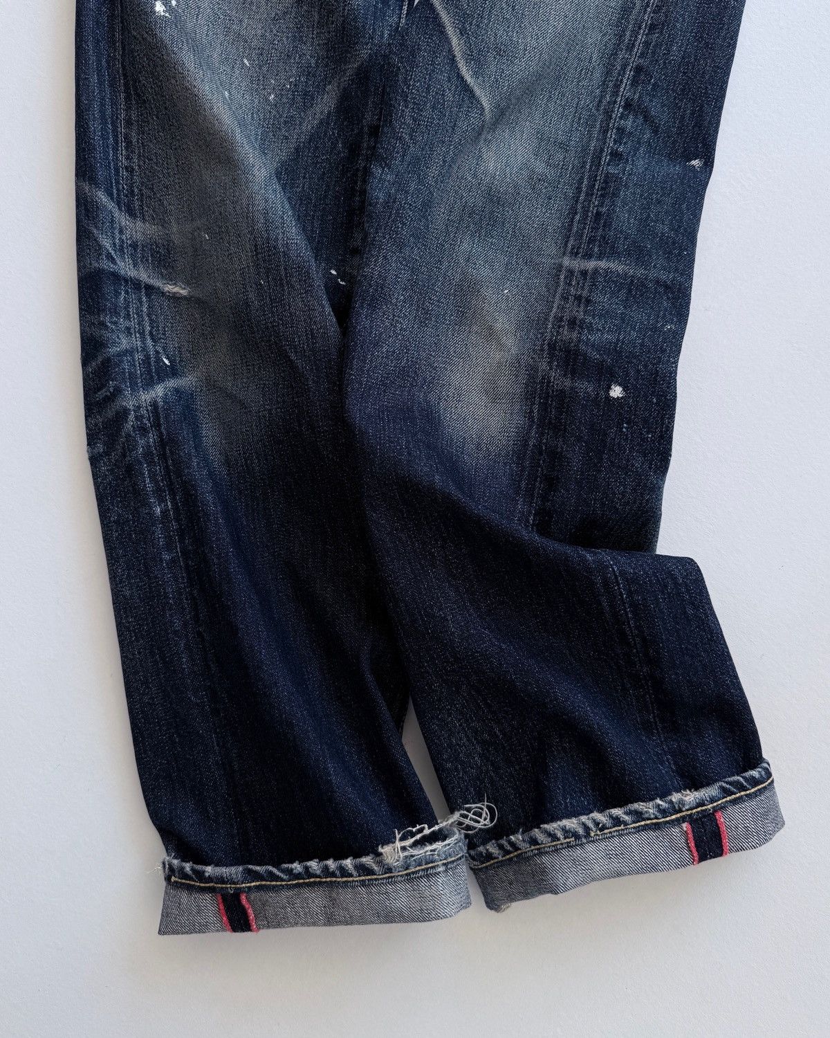 VINTAGE KAPITAL RED SELVEDGE DENIM
