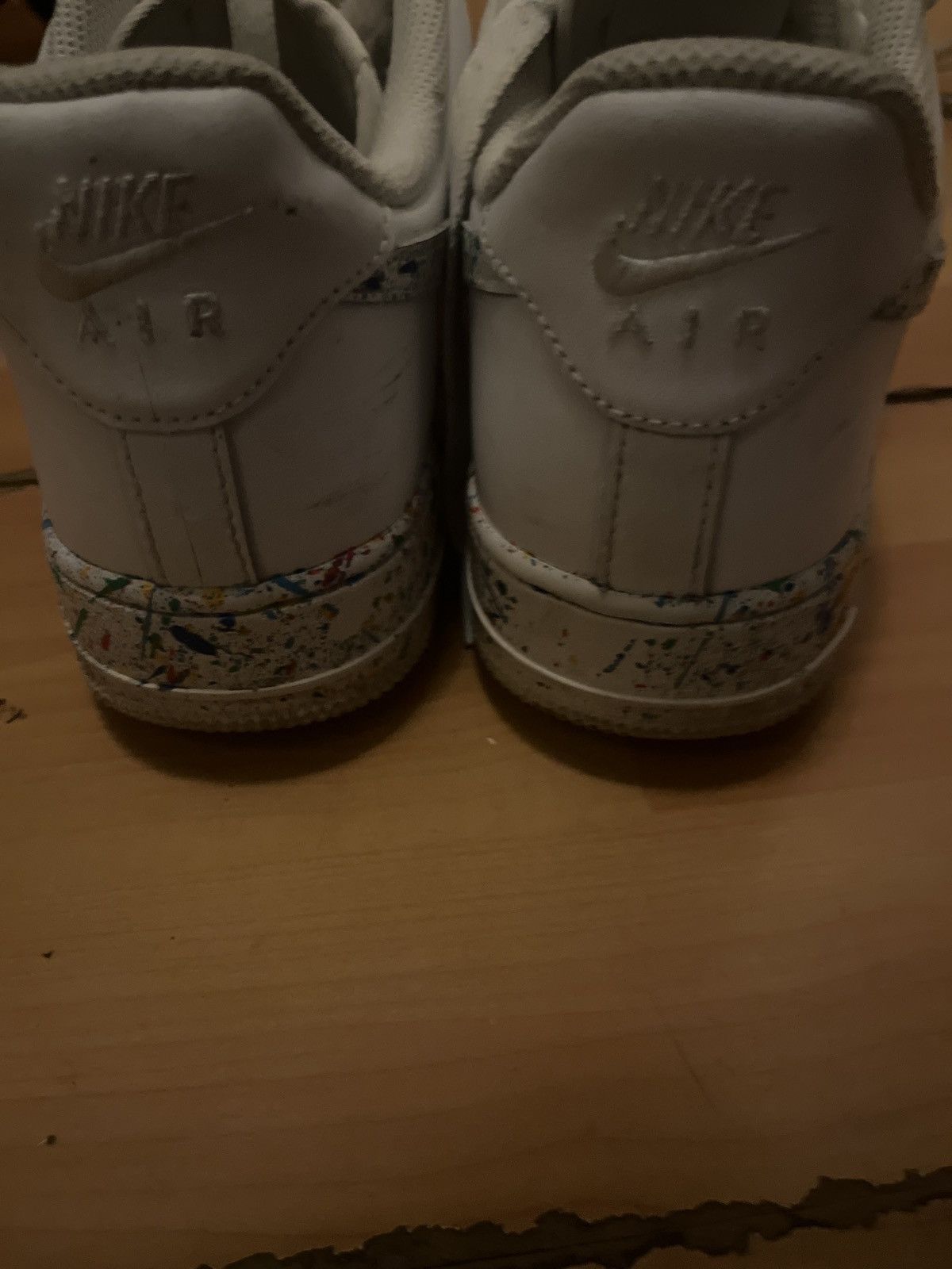 Nike Air force 1s plaint splatter (special edition) Size US 7.5 / EU 40-41 - 5 Thumbnail