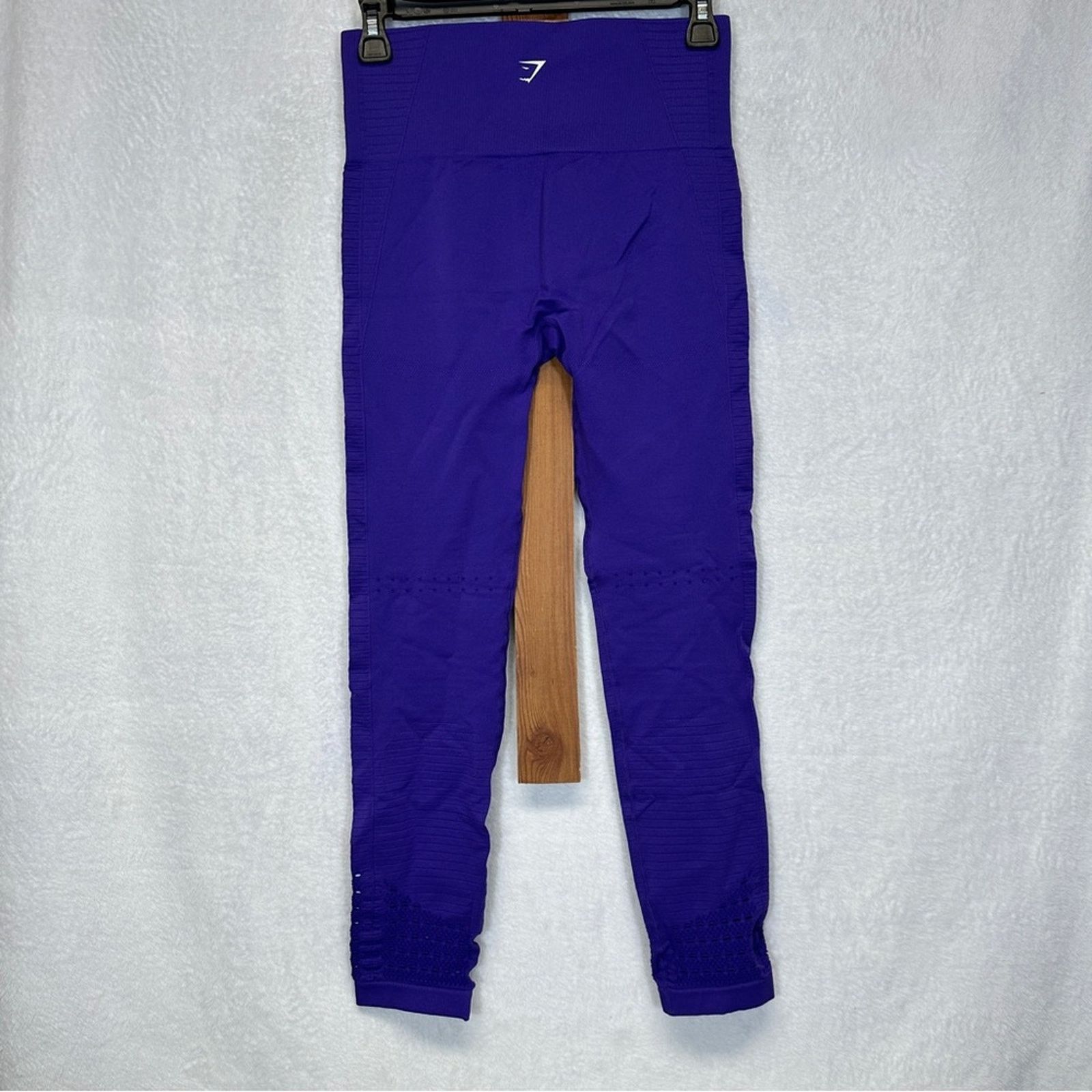 Gymshark Gymshark Energy+ Seamless Knit Cutout Cropped Leggings Sz M Size 25" / US 0 / IT 36 - 5 Thumbnail
