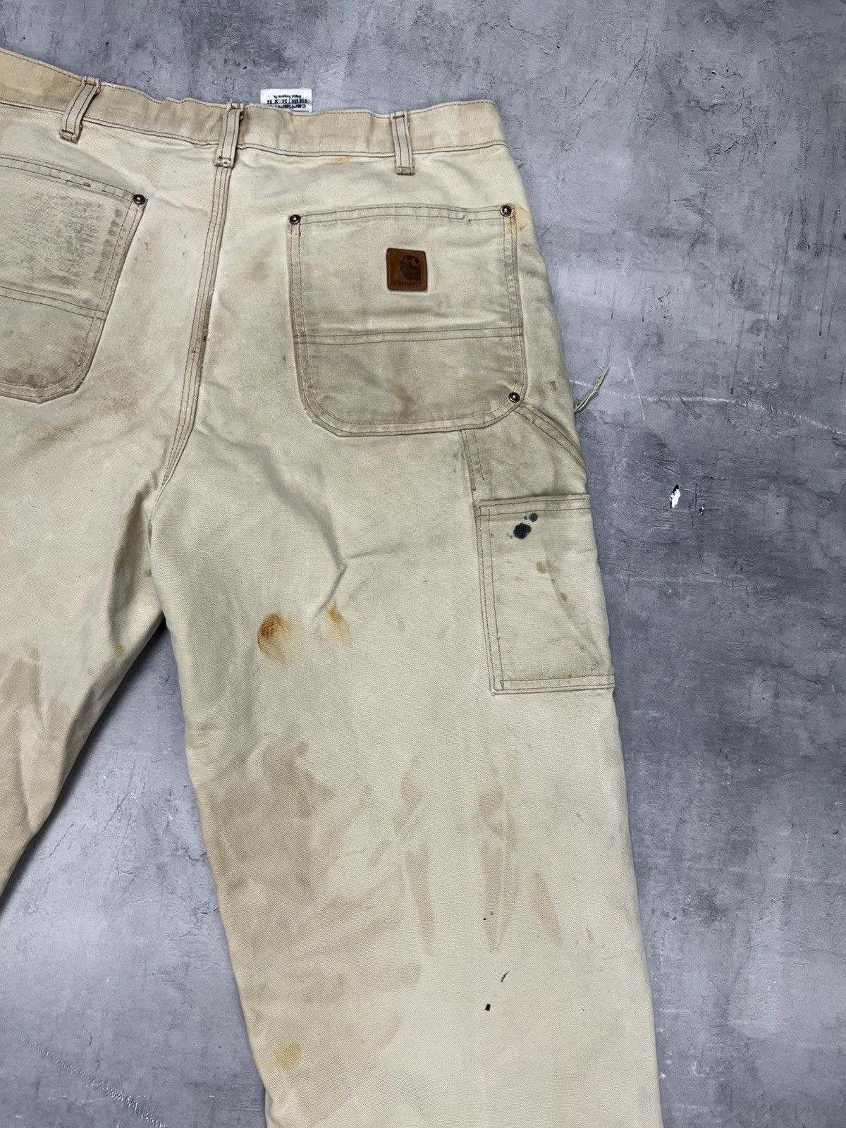 Carhartt × Vintage vintage carhartt double knee carpenter pants 34x34 Size US 34 / EU 50 - 5 Thumbnail