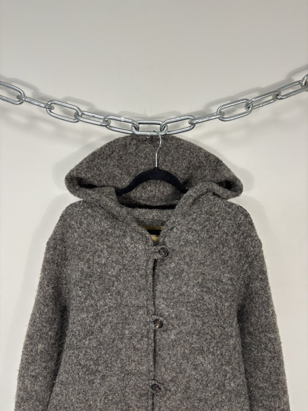 Other Moessmer Tiroler Loden Women’s Grey Wool Blend Duffle Coat Size S / US 4 / IT 40 - 4 Thumbnail