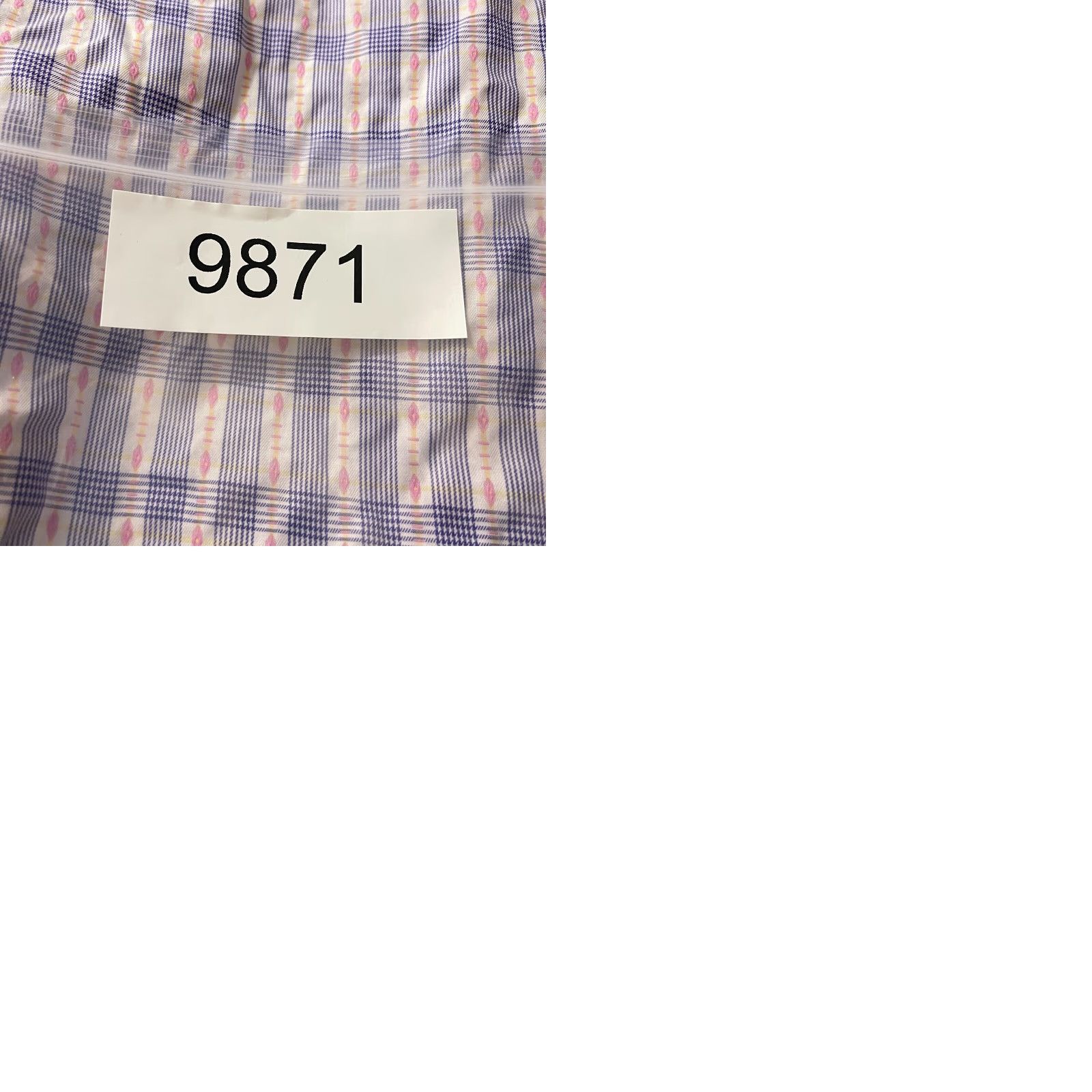 Robert Graham Robert Graham Purple Geo Print Button-Up Dress Shirt Mens Long Sleeve XL Size 46R - 10 Thumbnail