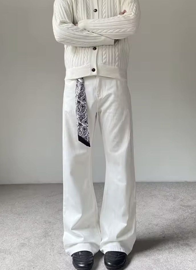 Jean Otl Prada Loewe rafsimons style opium bootcut flared jeans Size US 35 - 2 Thumbnail
