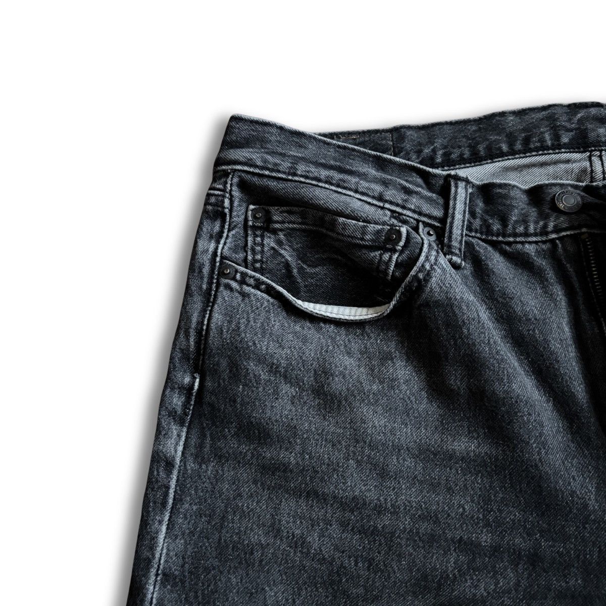 Levi's Levis 541 Mens 36X34 Black Denim Jean Pants Athletic Cut Size US 36 / EU 52 - 4 Thumbnail