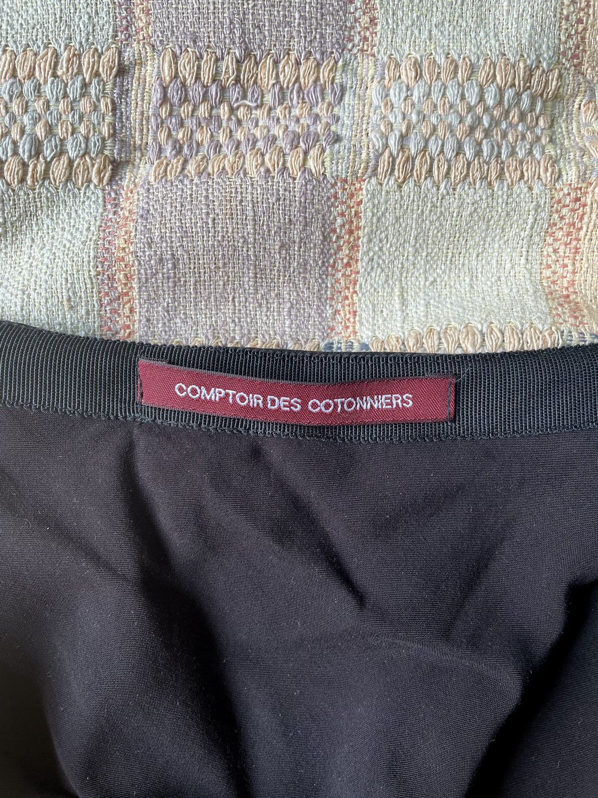 Vintage Vintage Comptoir des Cotonniers Silk Bias Skirt Size 26" / US 2 / IT 38 - 2 Thumbnail