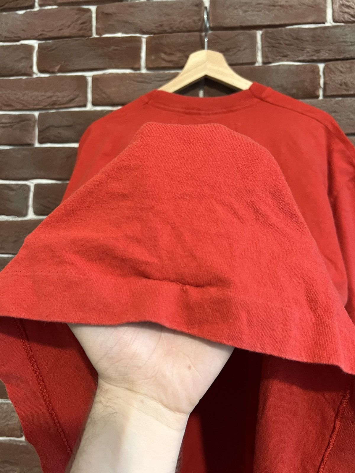 Band Tees Vintage 90s Primal Scream Screamadelica Rock Band Red Tee Xl Size US XL / EU 56 / 4 - 10 Thumbnail