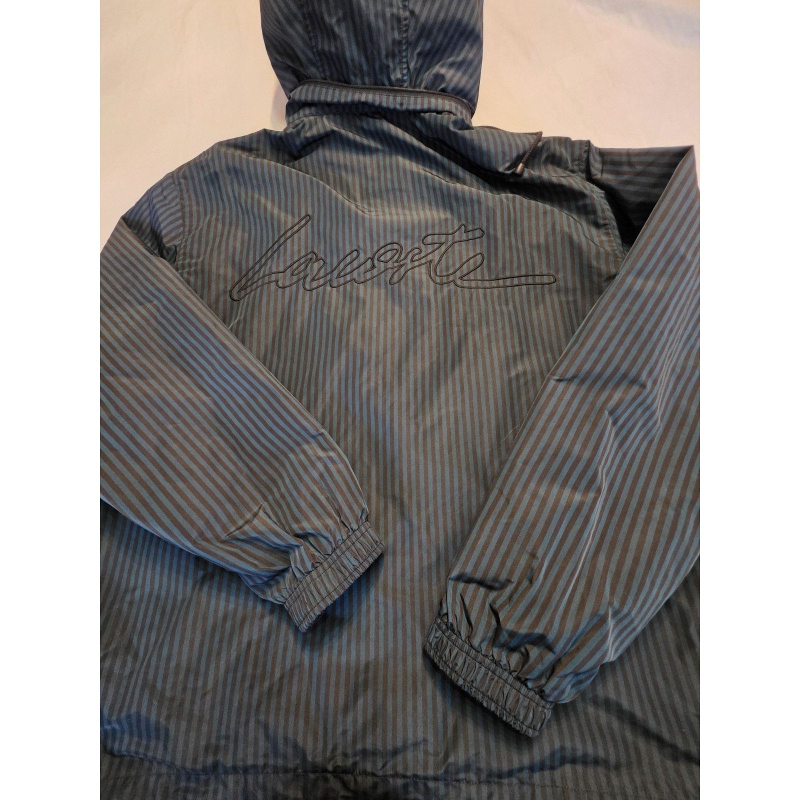 Lacoste Vintage Lacoste Live windbreaker jacket dark green Men's Size US L / EU 52-54 / 3 - 7 Thumbnail