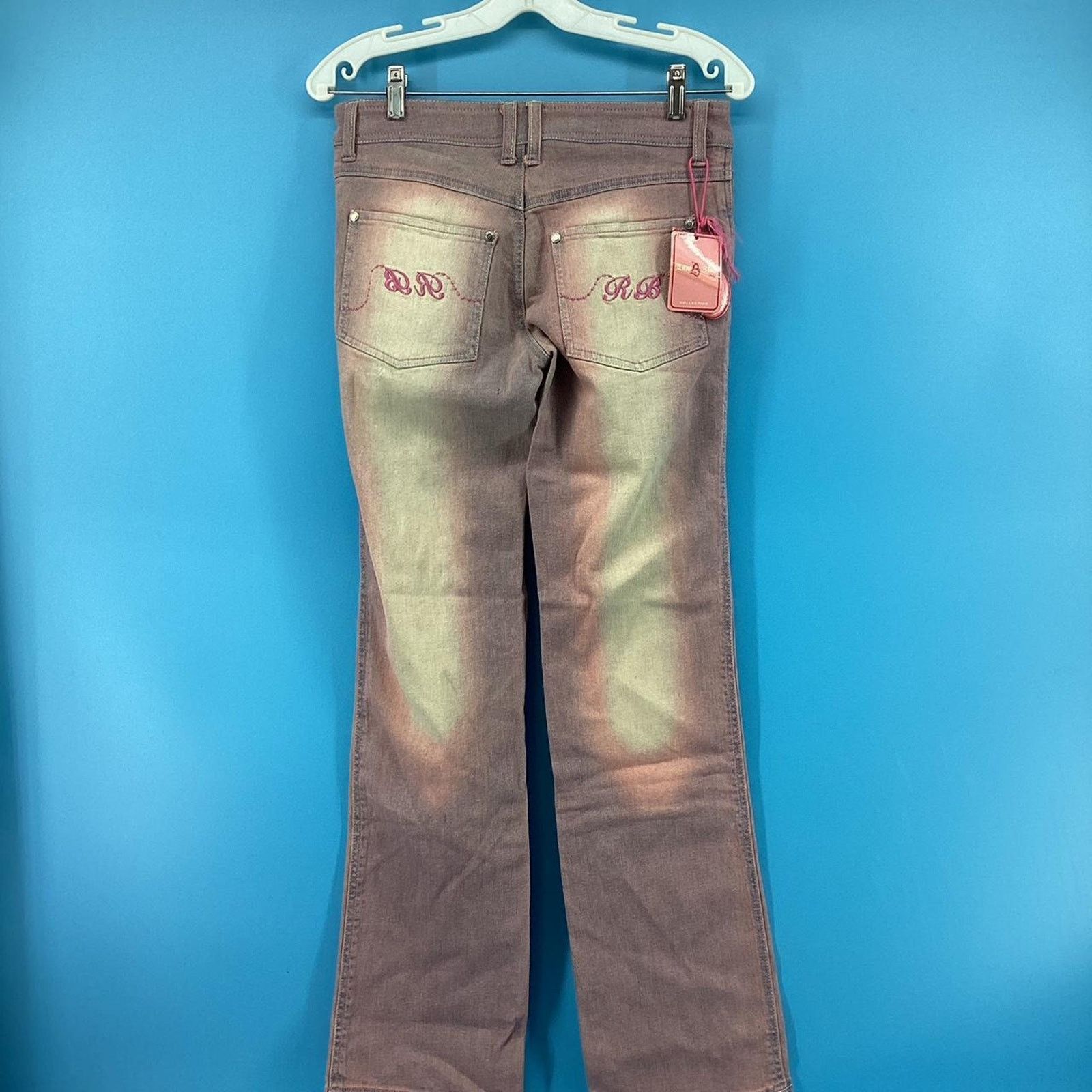 Other Womans raw blue jeans PINK Size 28" / US 6 / IT 42 - 3 Thumbnail