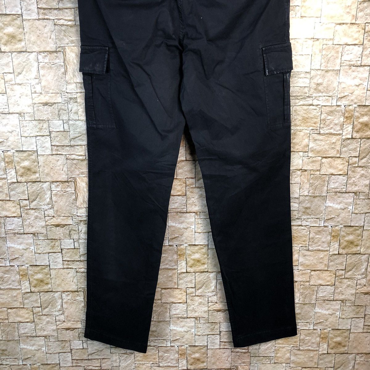 Japanese Brand Uniqlo Black japan utility tactical Cargo Pants #A645 Size US 34 / EU 50 - 17 Thumbnail