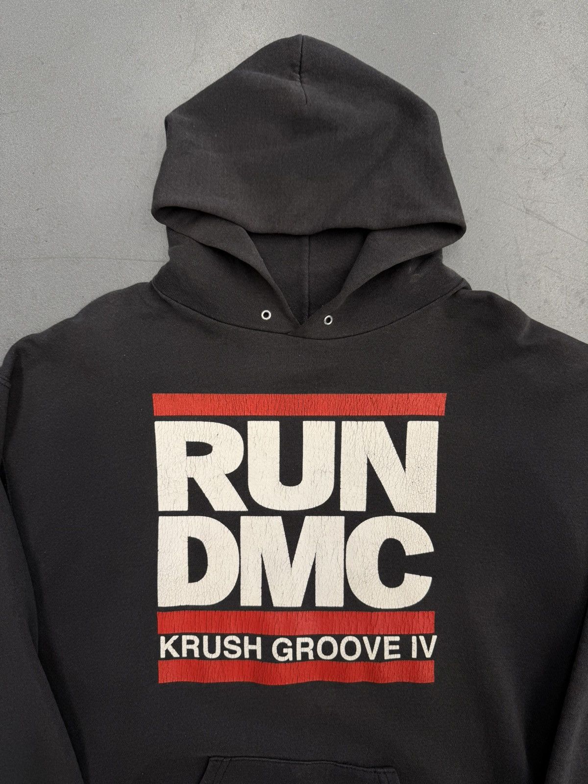 Other ‘90s Vintage Run DMC Krush Groove IV Pullover Hoodie Size US L / EU 52-54 / 3 - 3 Thumbnail