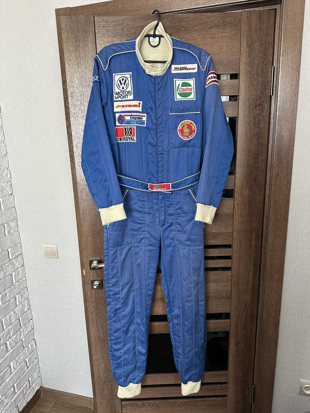 Vintage Volkswagen Vintage Racing Overall Jacket Pants 80s Size US 34 / EU 50 - 1 Thumbnail